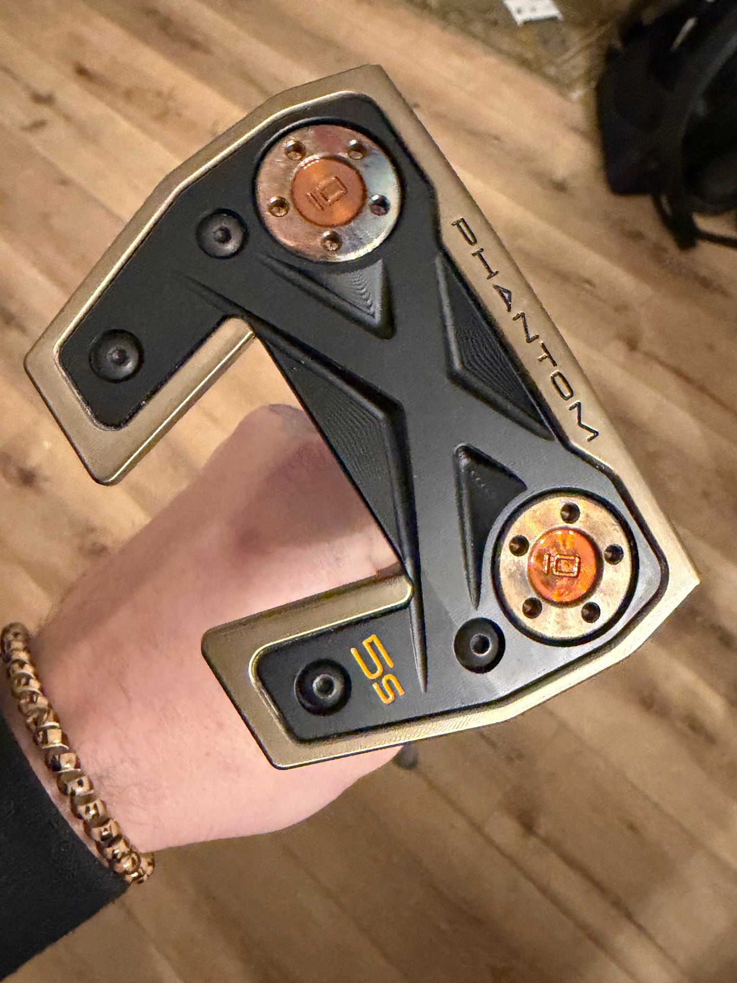 Candy Orange torched phantom 5S - orange camo matador - black KBS - new!  35”