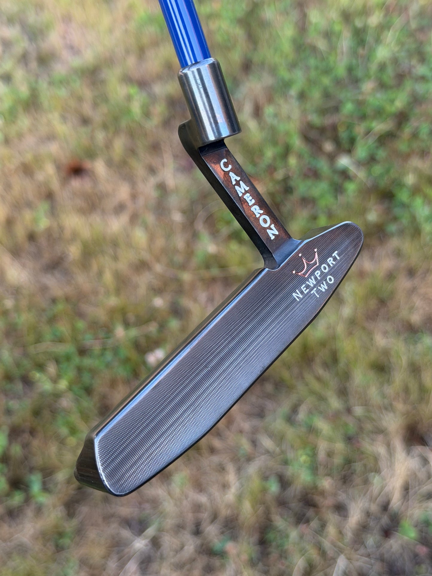 250th anniversary USA KBS - Scotty Cameron art of putting Newport 2 - gun blue white leather OG HC 35”