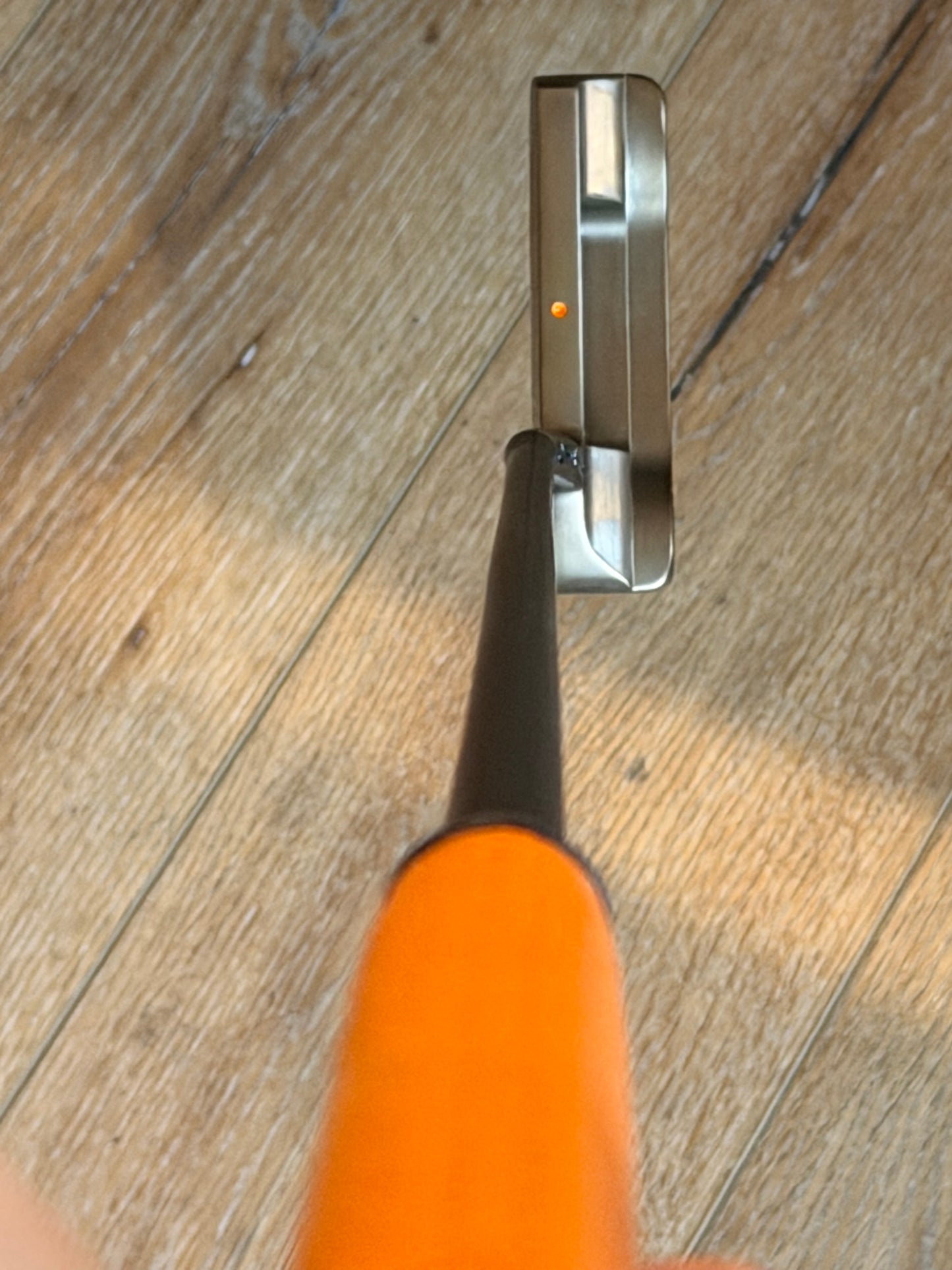 Newport Beach 1.5 / site dot/ tangerine with leather! 34.5”