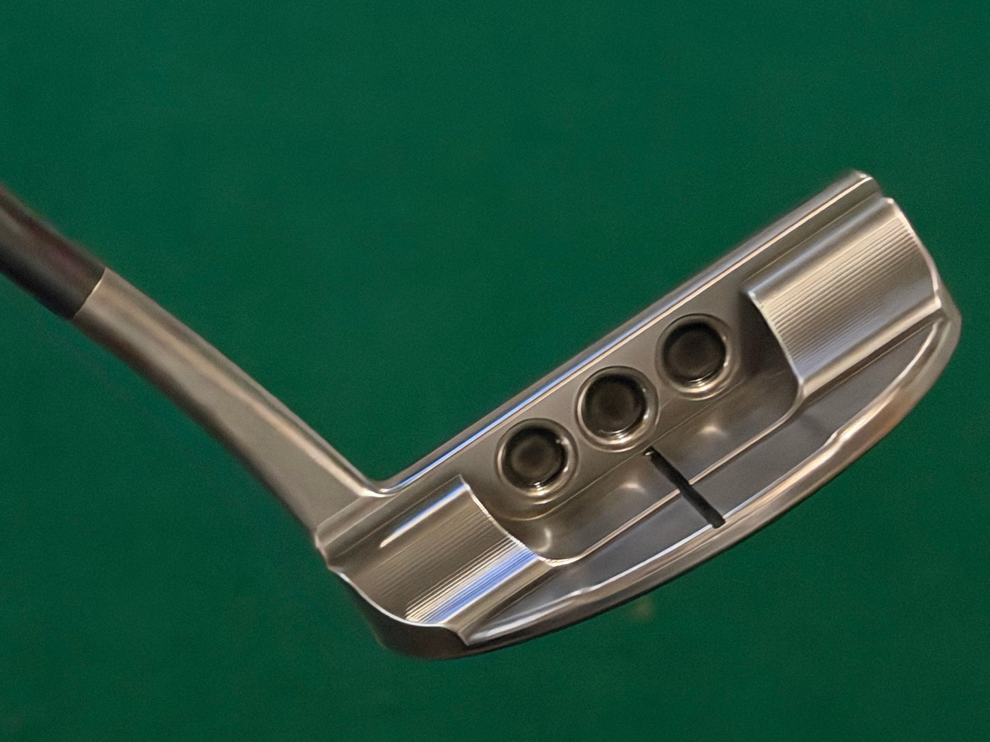 Scotty Cameron Del Mar 34” - murdered out - patina / smoke custom