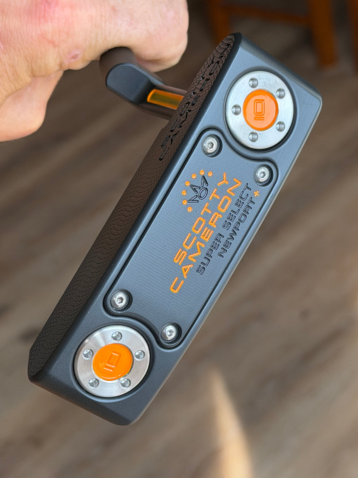 New Scotty Cameron Newport plus custom tangerine KBS Stealth 120 35” (Copy)