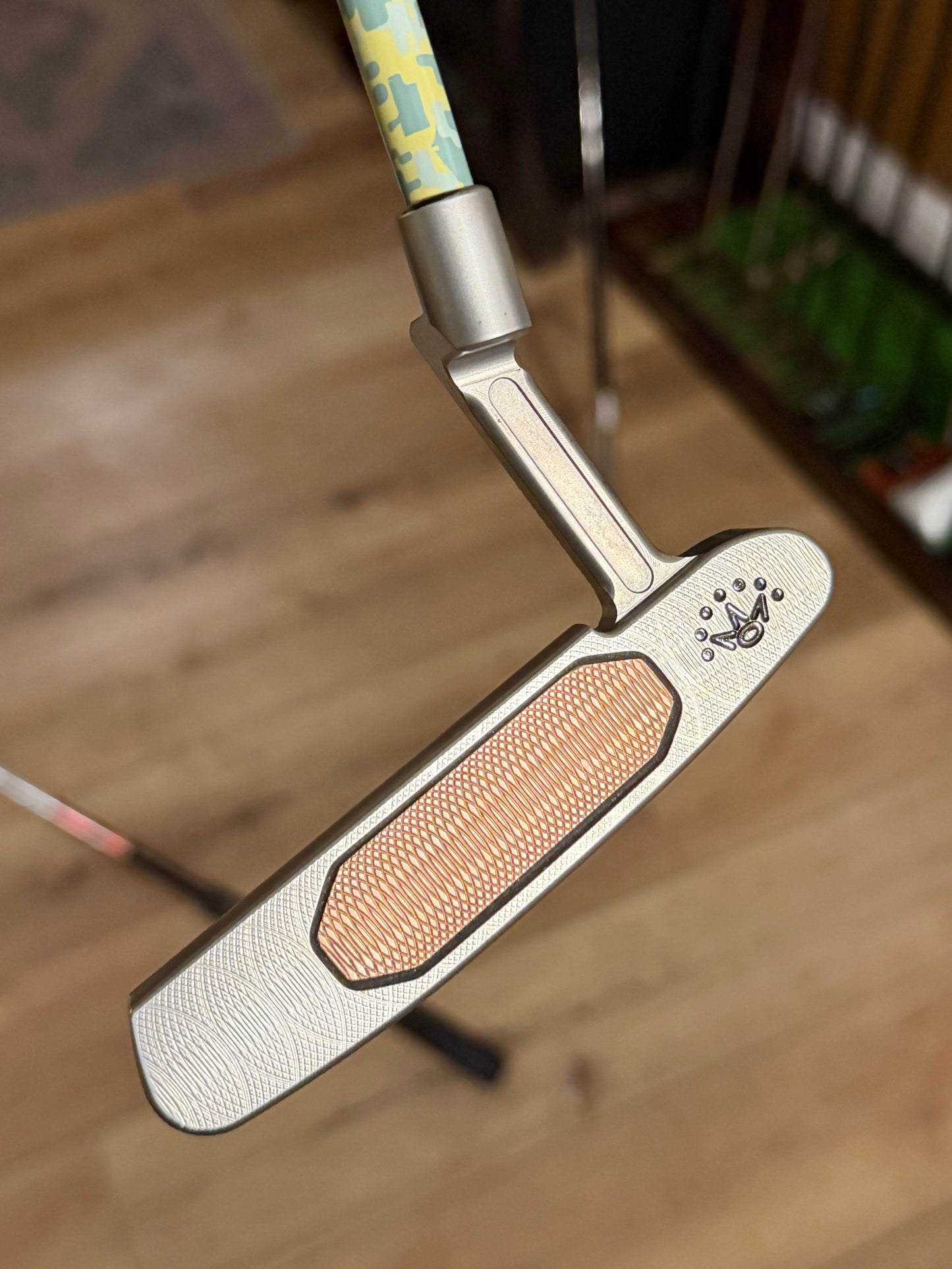 New studio style Newport - camo KBS - copper face insert / tour satin