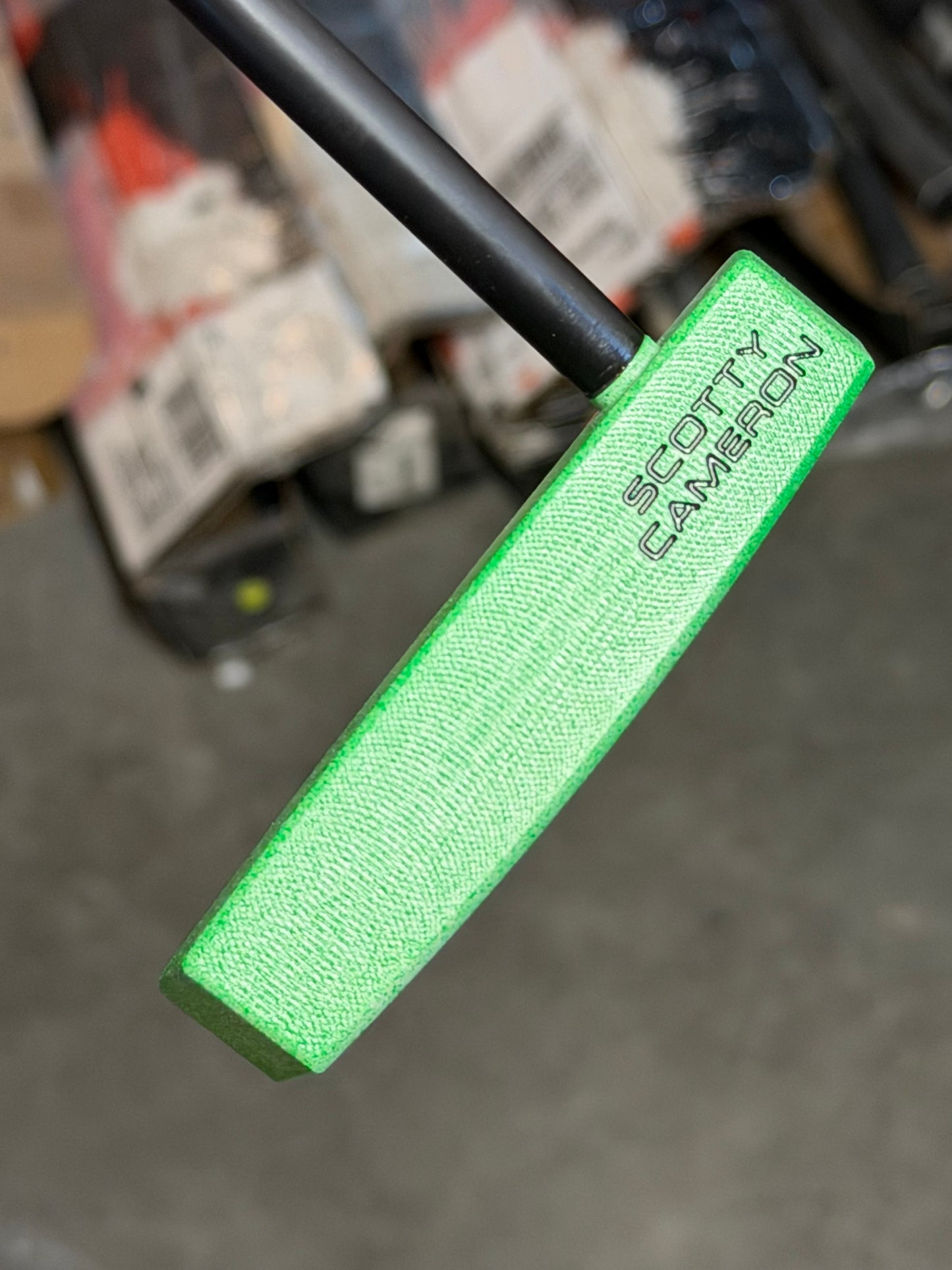 Phantom x11 emerald green splash / custom shop paddle 35”