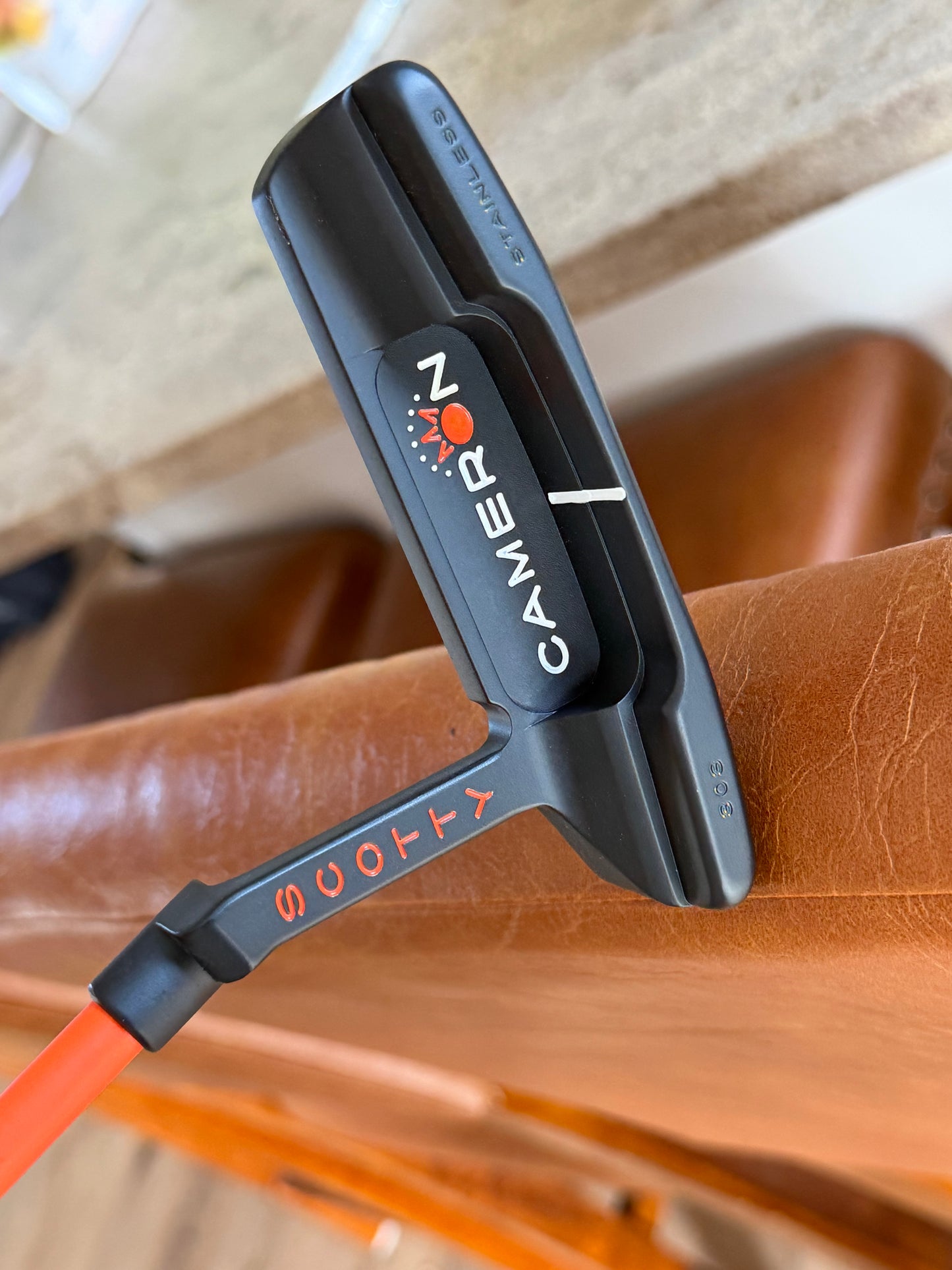 Japan Only Scotty Cameron Newport 2 34/340g studio stainless custom orange 34.5”