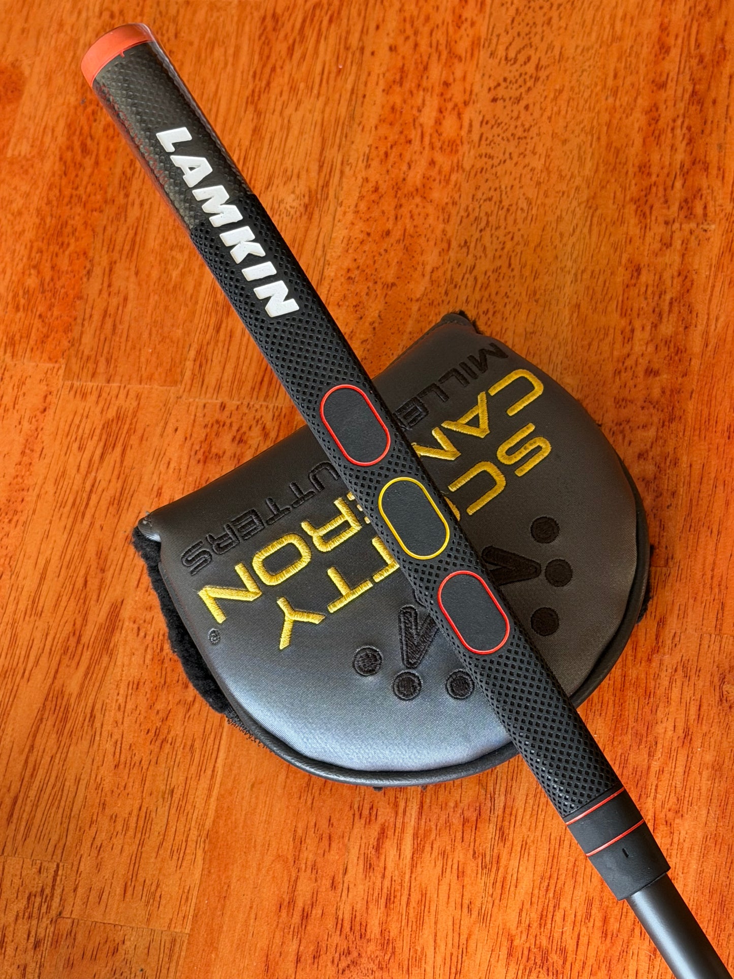 New Scotty Cameron phantom X7.2 - blackout / tangerine 34.5”