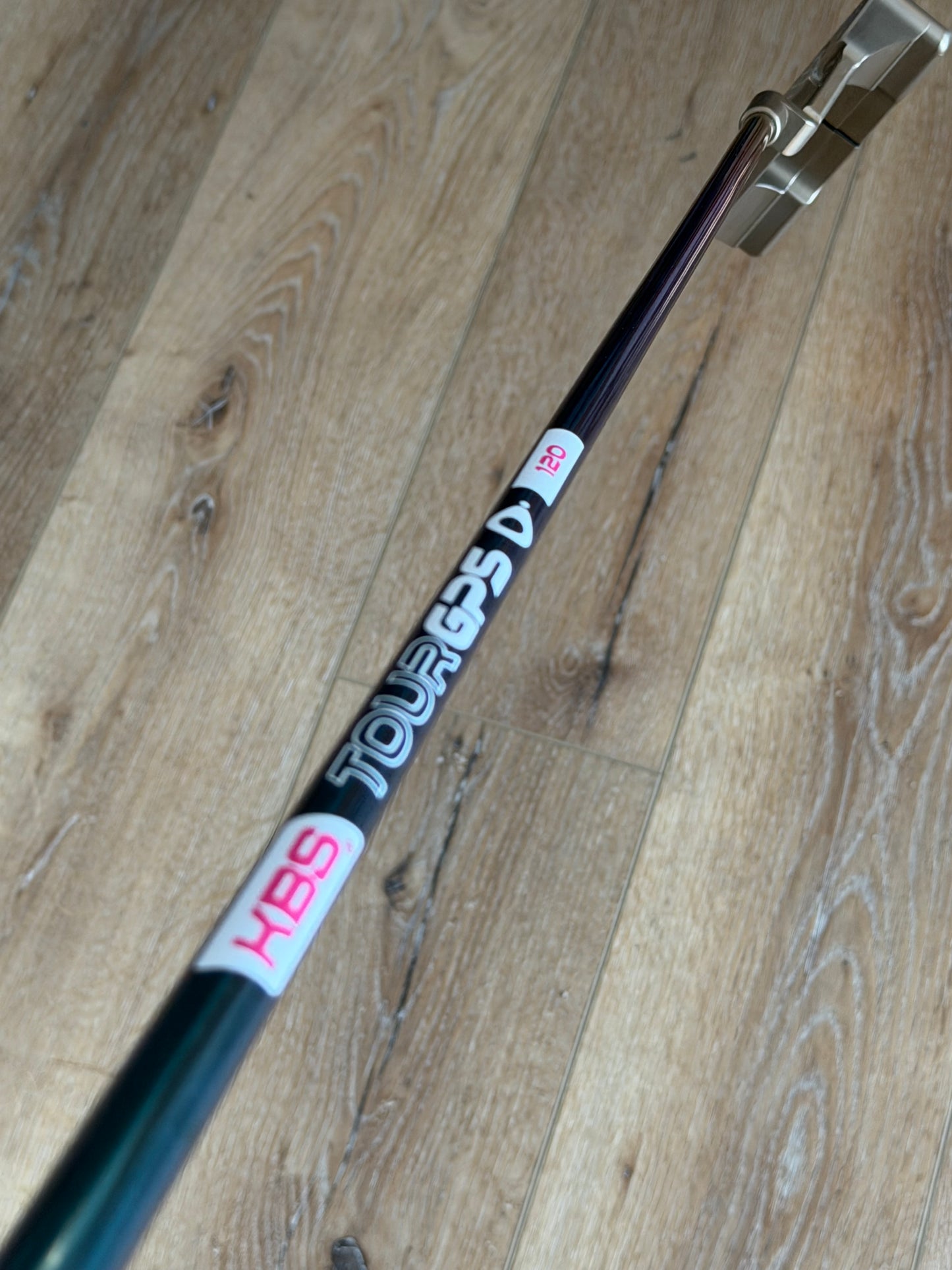 LEFTY - ‘25 studio style NP2 - Oil Can + Candy Violet + rainbow KBS 34.5”