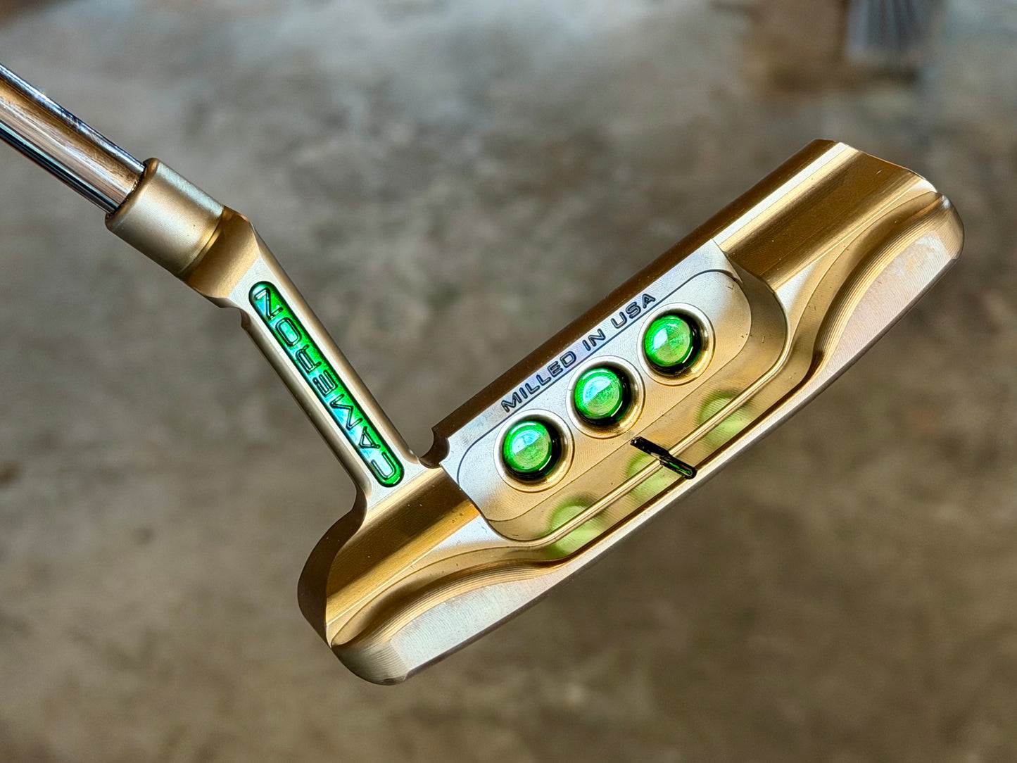 New super select Newport - Oil Can with candy green 35”