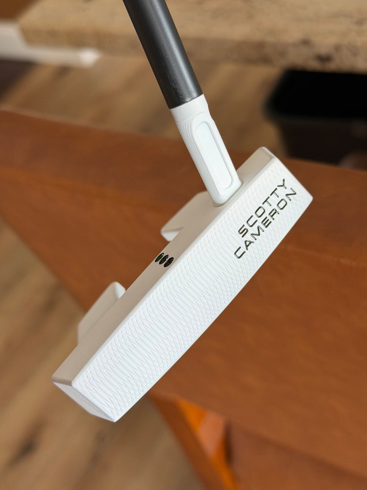 Scotty Cameron Phantom x 5.5 custom white w/ candy green Garsen 35” (new)