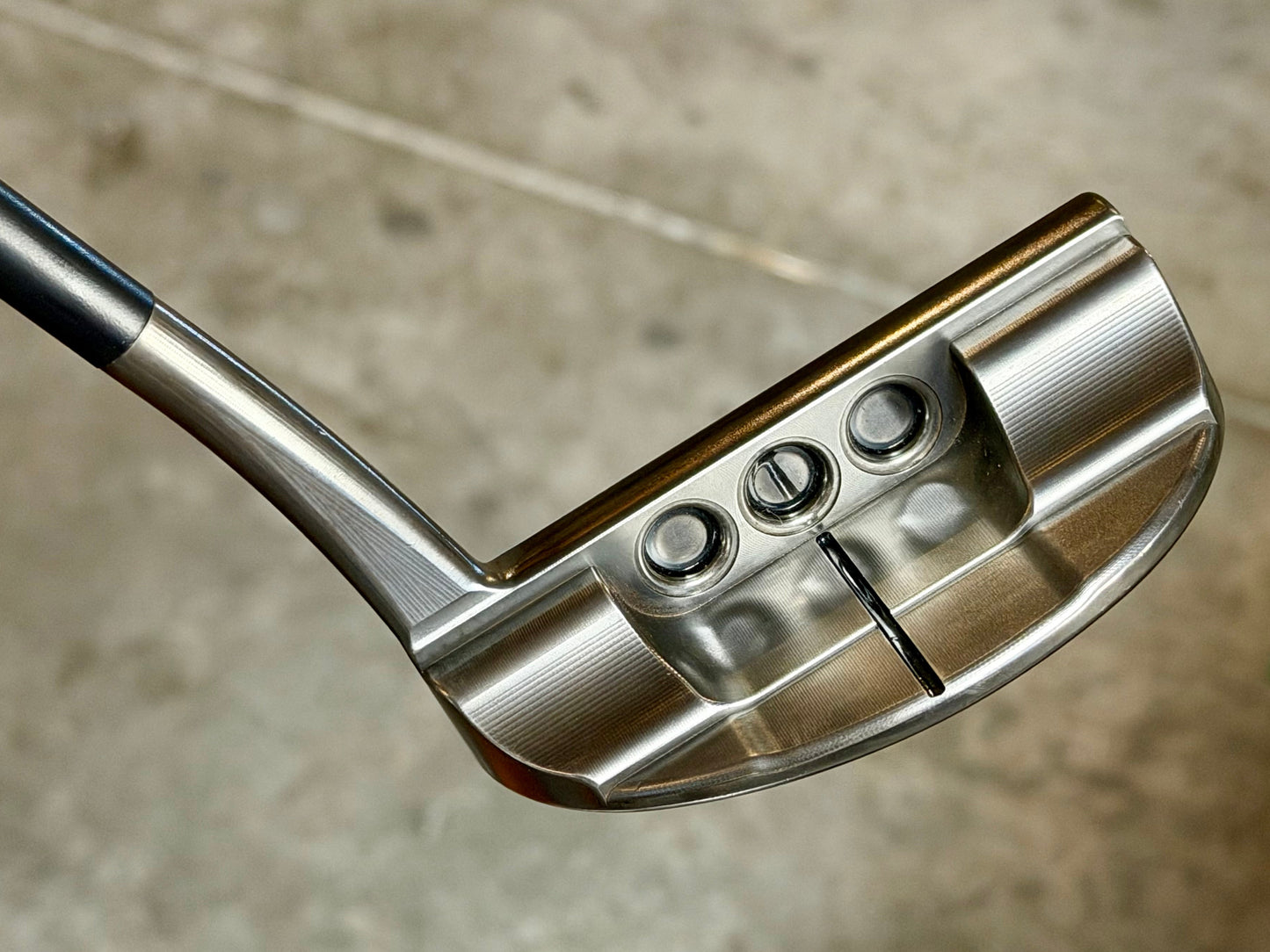 Scotty Cameron Del Mar 34” - murdered out - patina / smoke custom