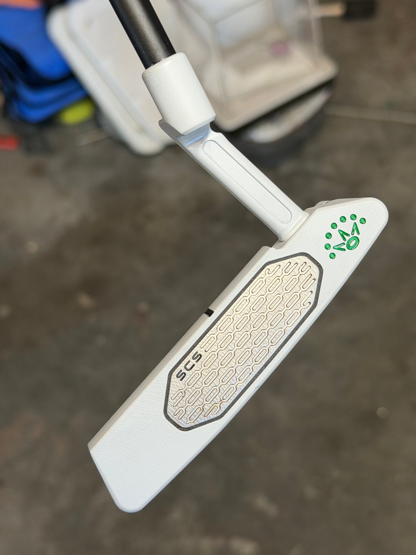 Squareback 2 battleship / candy green w/ custom shop mini crowns / KBS stealth