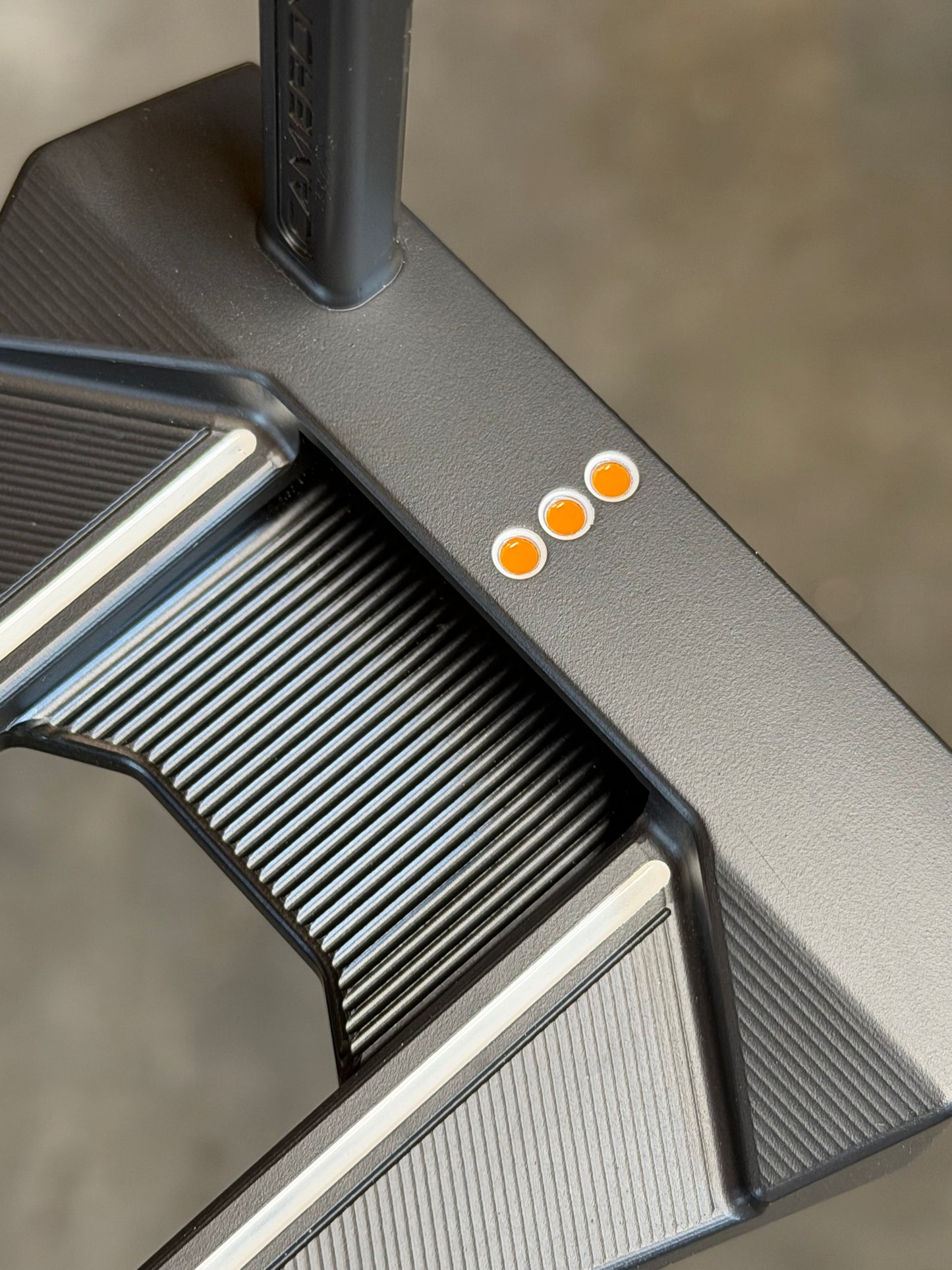 New Phantom 7.2 Scotty Cameron blackout/tangerine custom - grip choice 34.5”