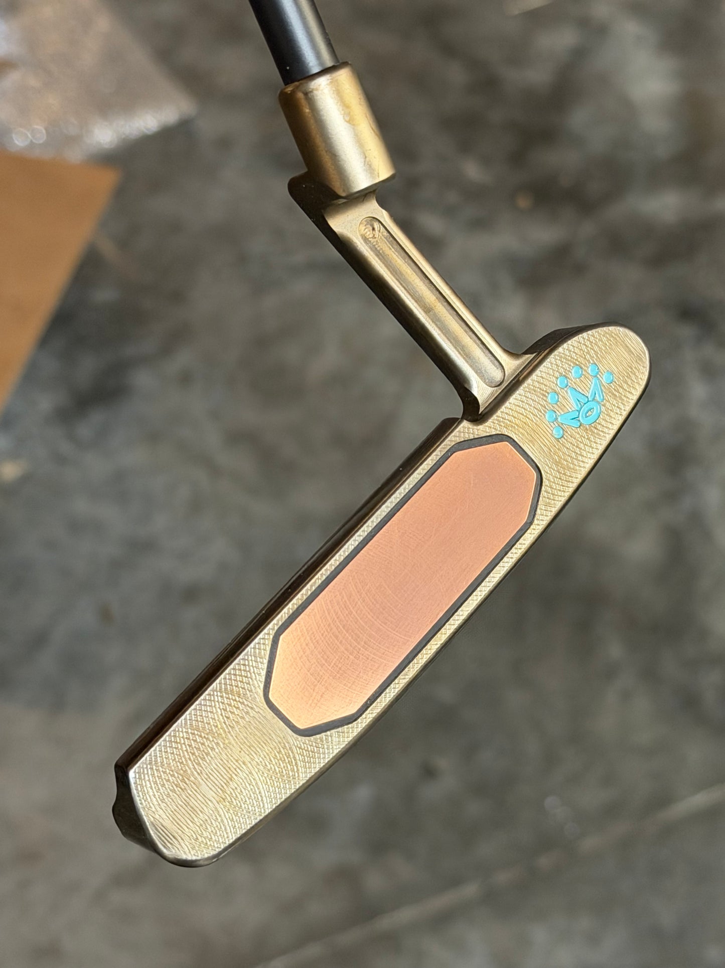 Scotty Cameron - studio style Newport - oil can / smooth copper / Tiffany 35”