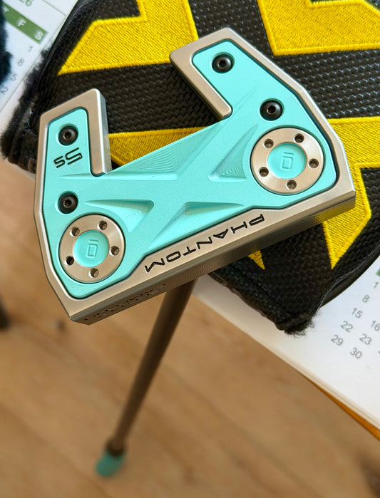 Scotty Cameron phantom X 5S tour satin / Tiffany / KBS + leather 35”