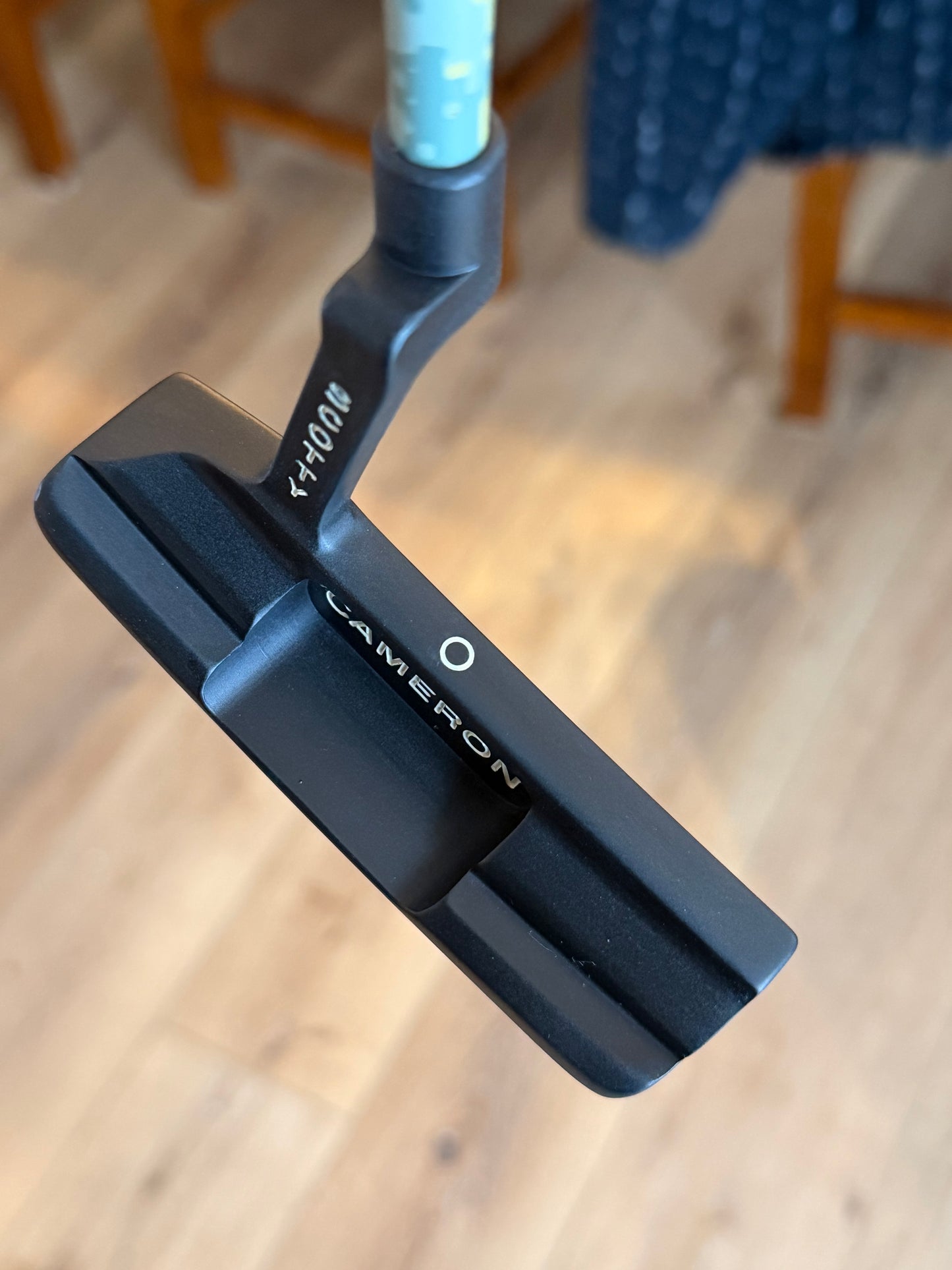 Circa 62 #3 - anodized black - camo KBS graphite / kangaroo leather and matching HC 35”