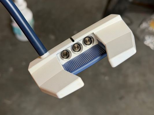 (New) Scotty Cameron phantom x5 navy / snow / smoke custom 35”