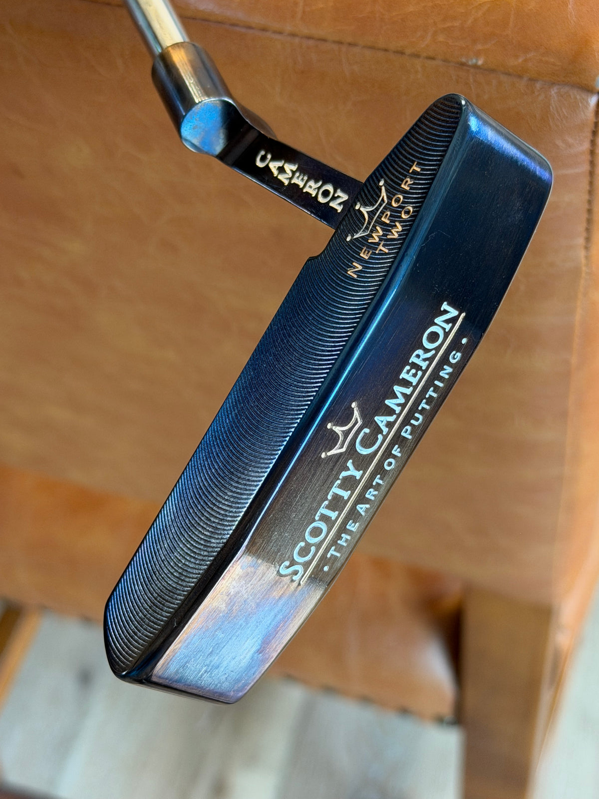 Gorgeous Art of Putting Newport 2 (Cameron) oil can, 2026 cover, leather, loaded!