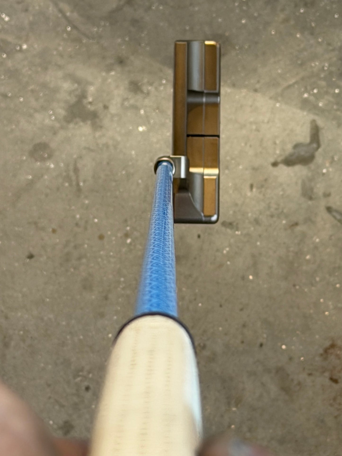 New super select Newport 2 Oil Can / KBS Blue Wave / white leather 34.5”