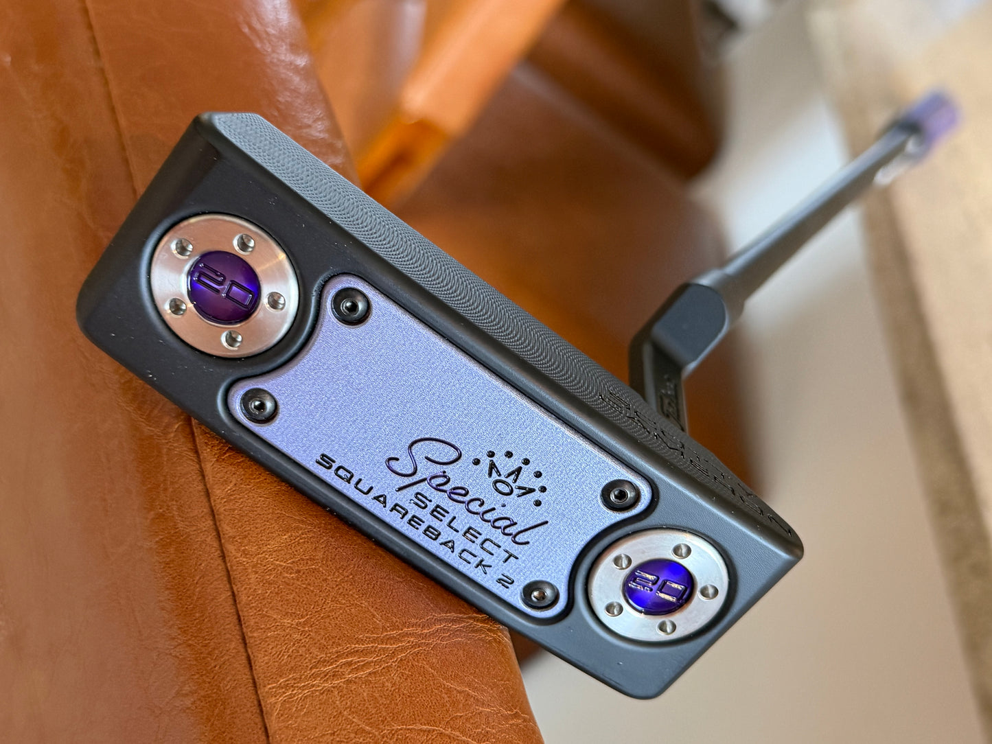 Scotty Cameron - Squareback 2 - KBS Carbon 155 - LONG DESIGN Leather 36.5”