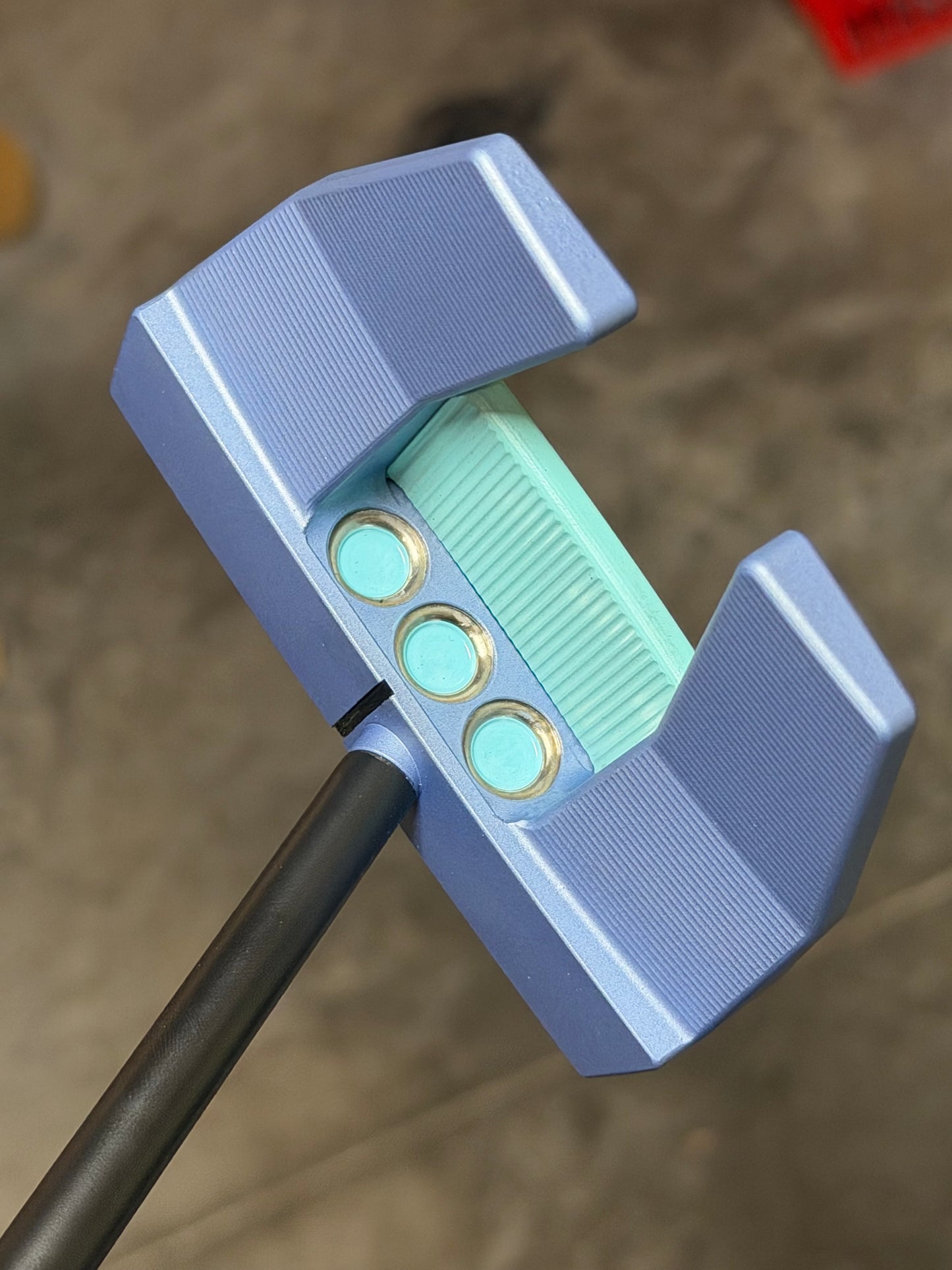 Polar Blue / Tiffany phantom x 5S - stepped KBS + leather 34.5”