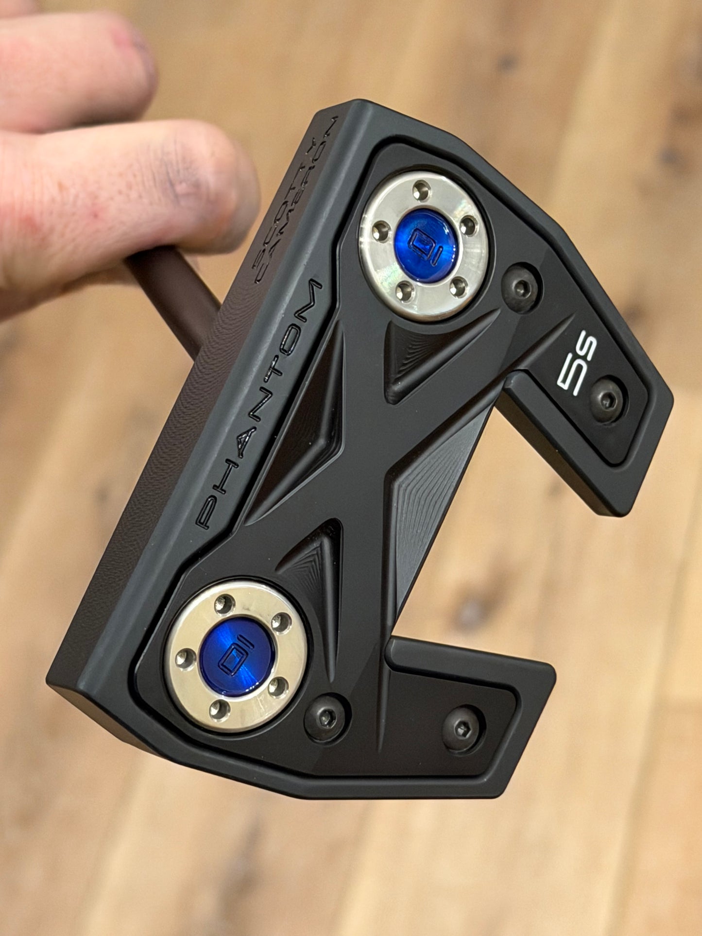 New Phantom 5s Candy Blue / blackout / chrome on BGT Cobalt 35”