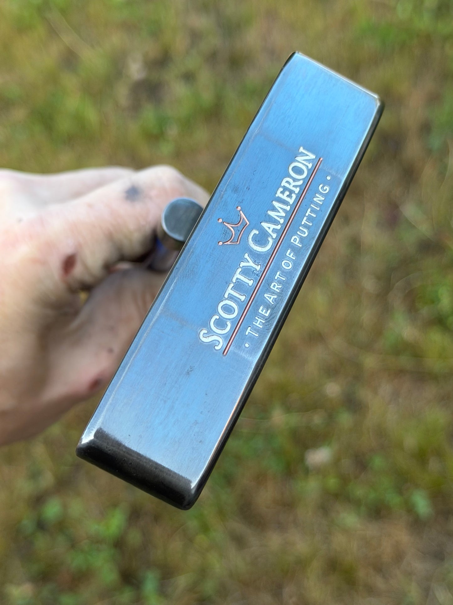 250th anniversary USA KBS - Scotty Cameron art of putting Newport 2 - gun blue white leather OG HC 35”