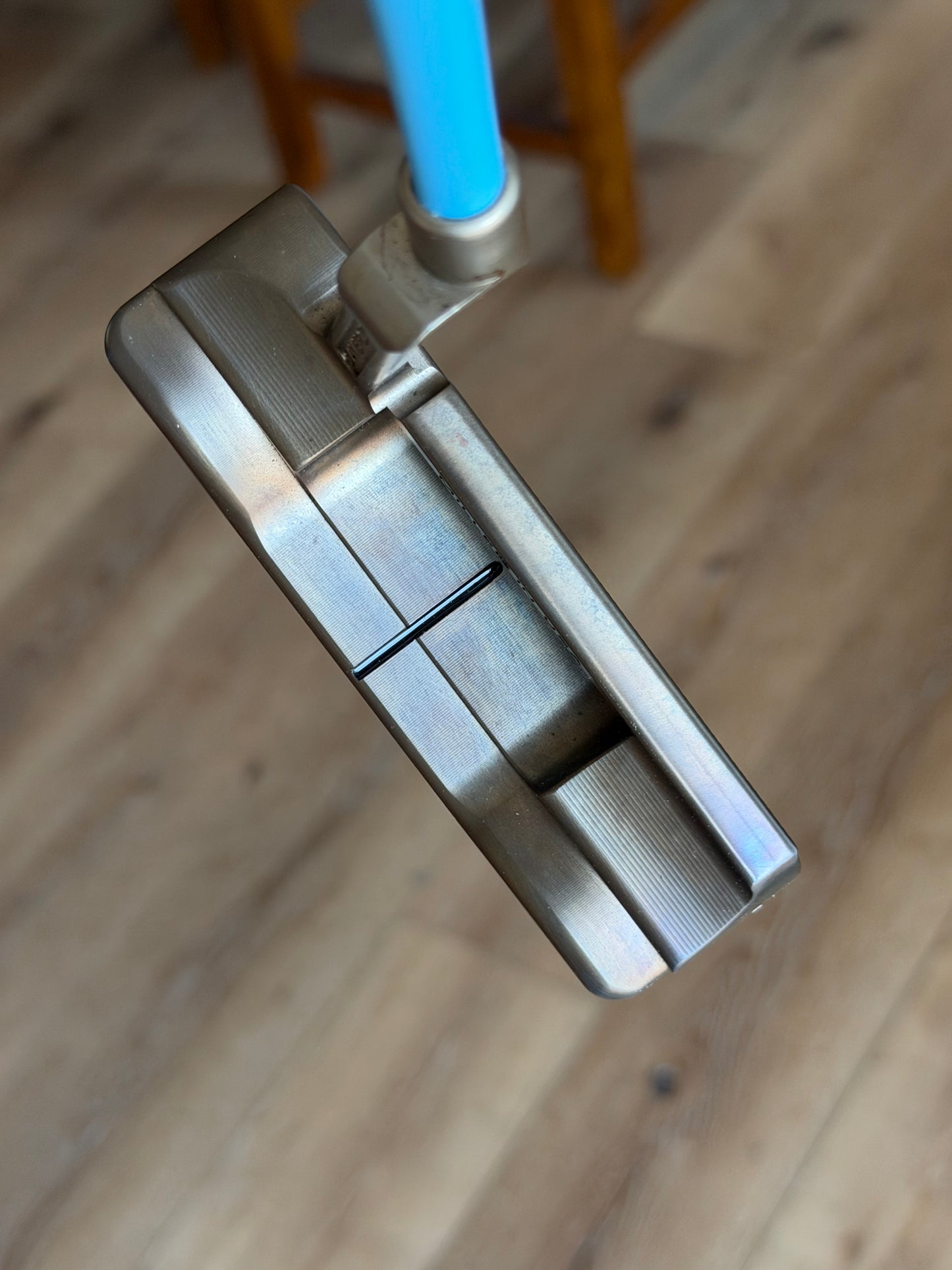 New Scotty Cameron Newport plus + oil can + UNC blue KBS GPS + leather 34”
