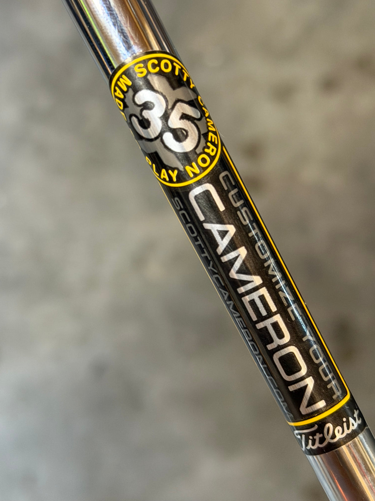 LEFTY Torched Oil Can Phantom 5.5 (Scotty Cameron) 35” NEW Tiffany