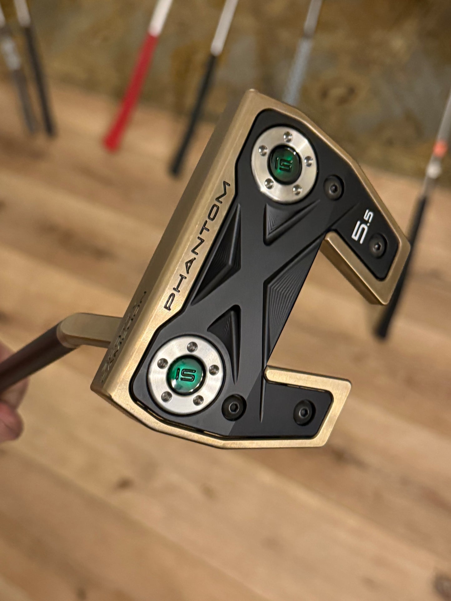 LEFTY -  torch/oiled phantom x5.5 -  Masters Candy Green - 34”