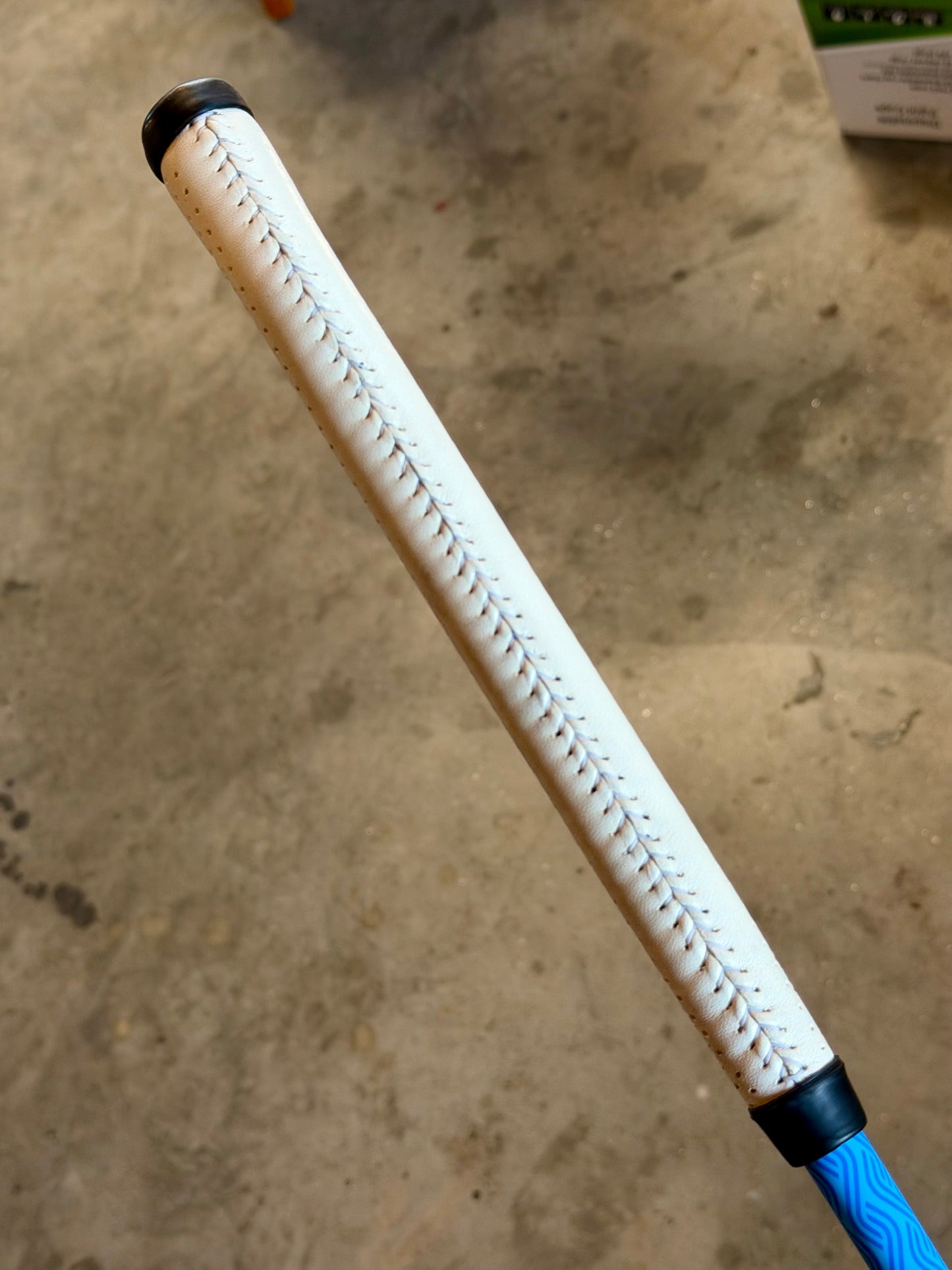 New super select Newport 2 Oil Can / KBS Blue Wave / white leather 34.5”