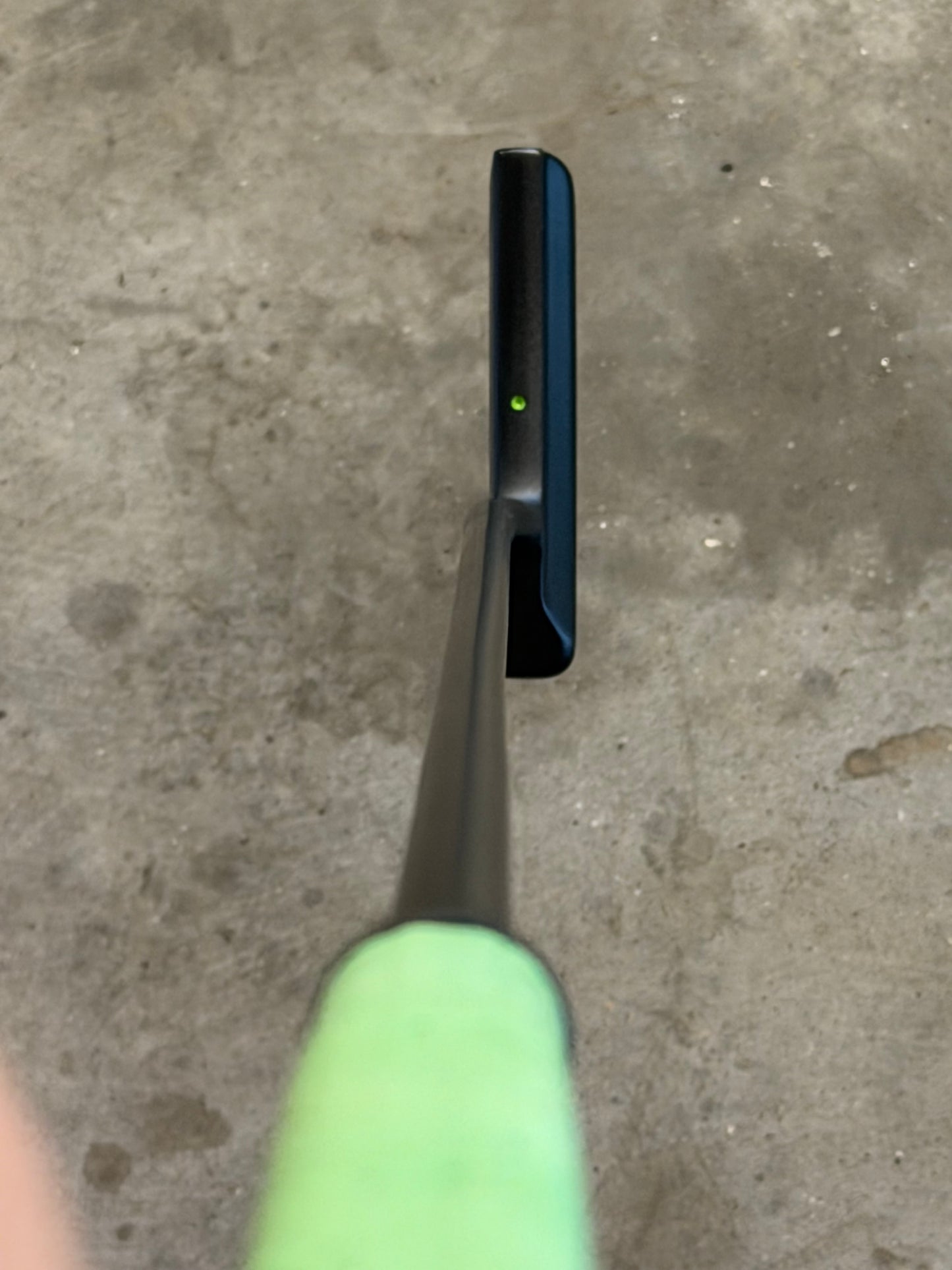 Scotty Cameron Studio Design No. 3 custom black/lime kangaroo 34.5”