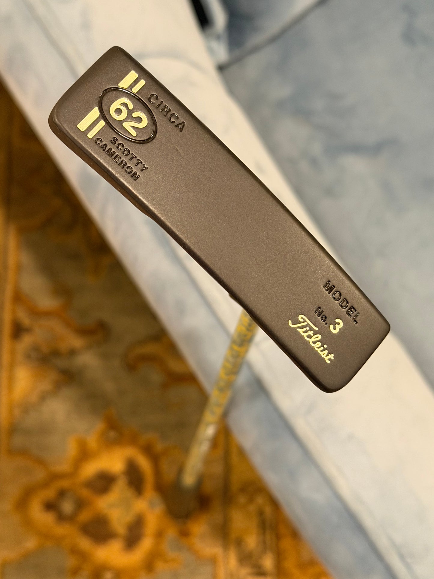 Circa 62 #3 / anodized black with camo KBS / 2018 Cameron club HC 35”