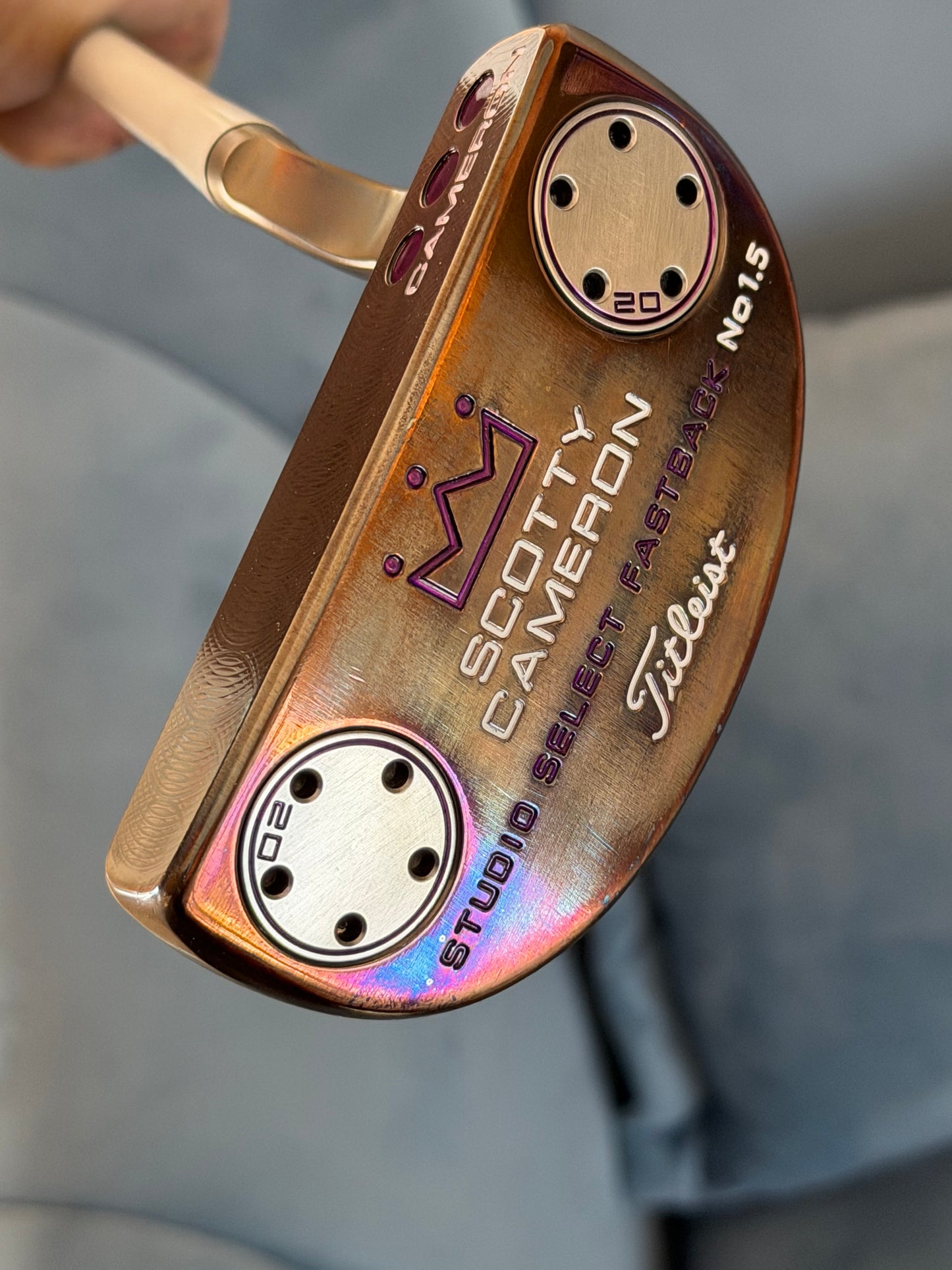 Scotty Cameron 1st edition Fastback 1.5 Oil Can!