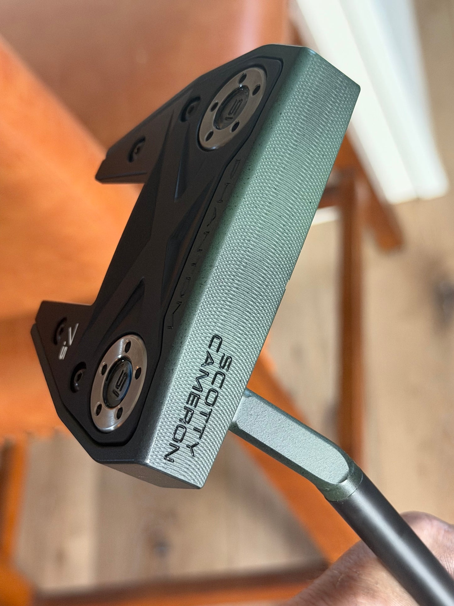 Scotty Cameron phantom x 7.5 eastern front camo / smoke 34”