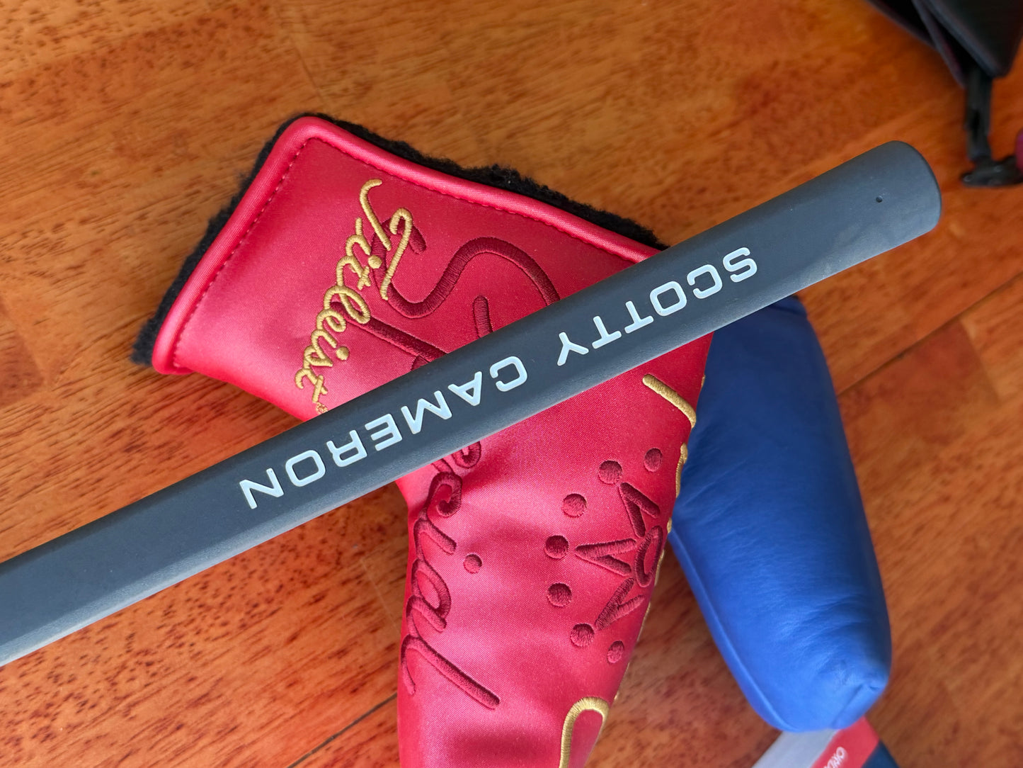 Custom Scotty Cameron Newport 2.5 + Patriot blue fade 34”