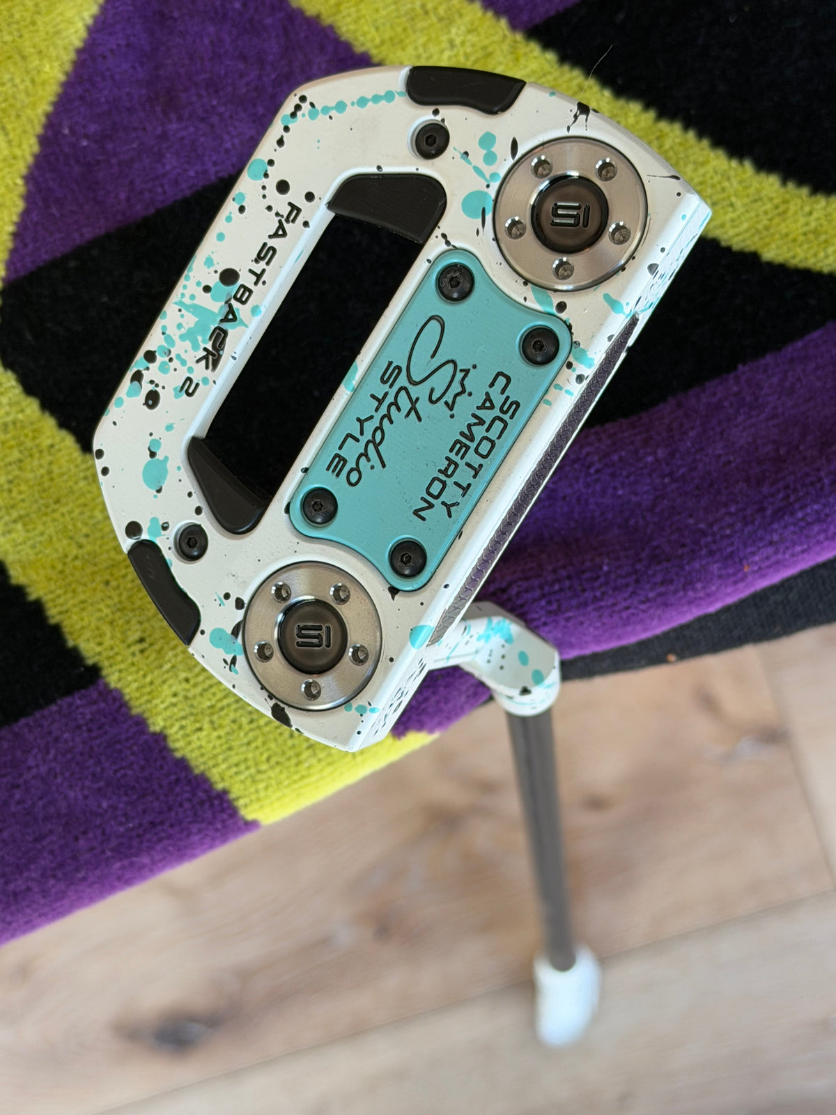 New Scotty Cameron Fastback 2 Tiffany / GSS Insert / KBS  34” loaded custom