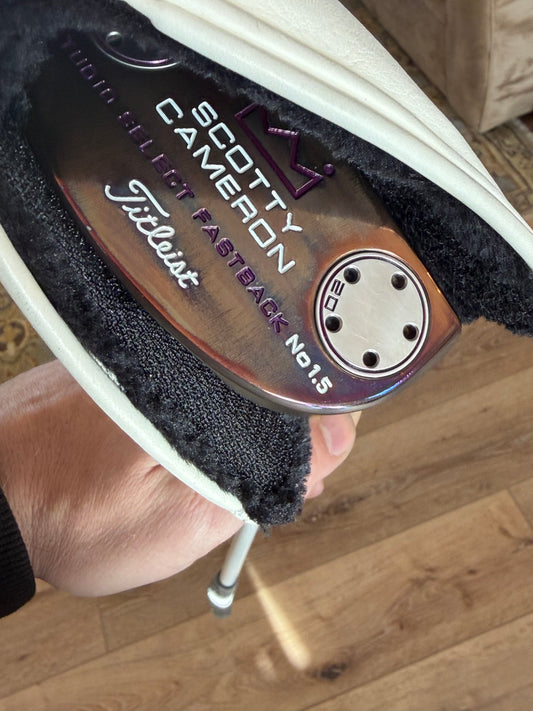 Scotty Cameron 1st edition Fastback 1.5 Oil Can!