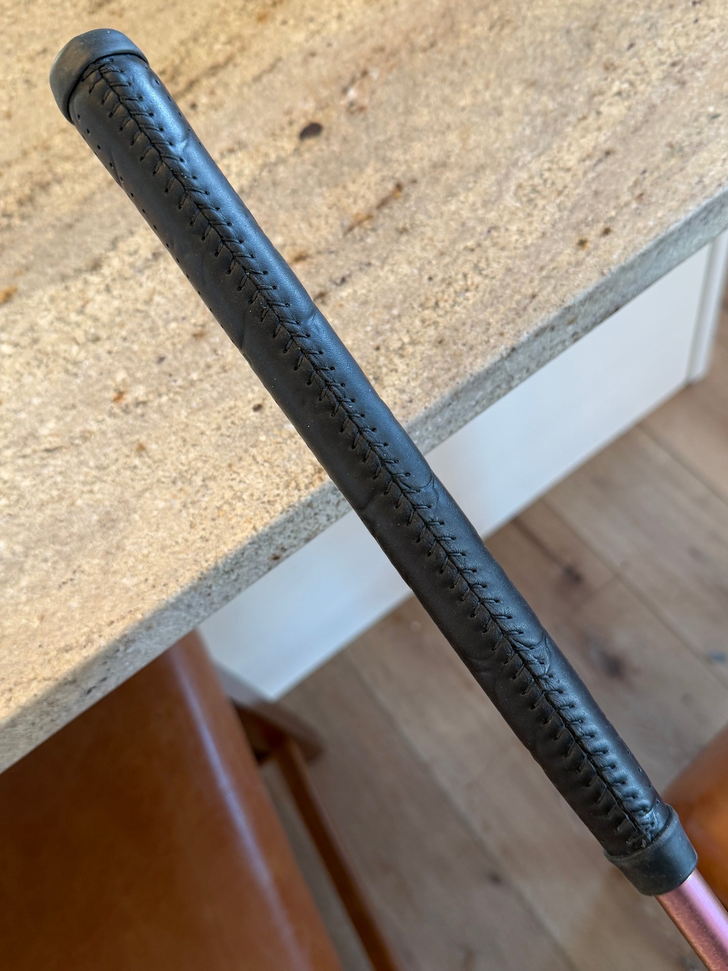 Black, gold, candy purple phantom 5S / brushed rainbow kbs / kangaroo leather 34”