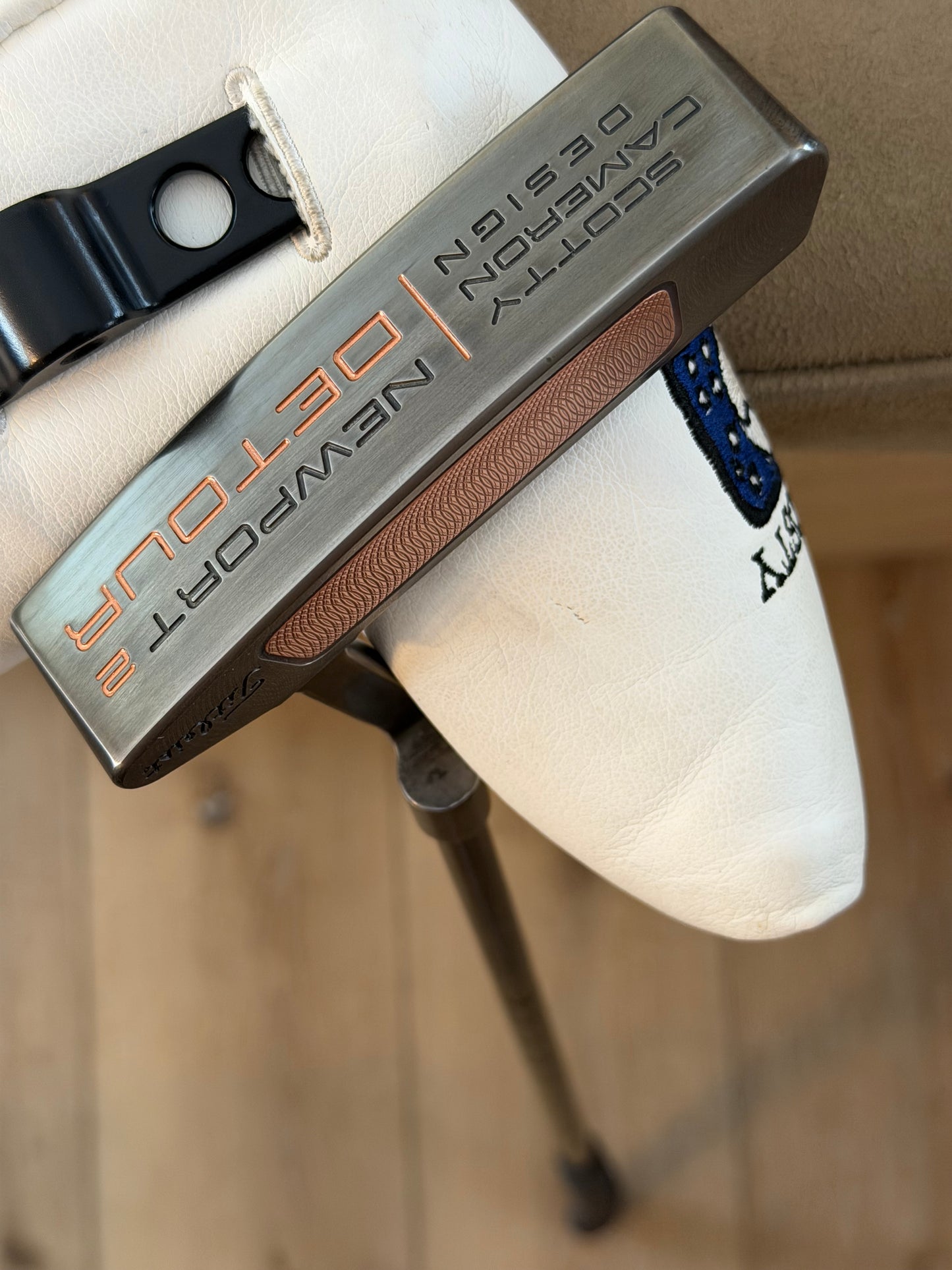 Gun Blue detour Newport 2 - copper face insert - KBS Stepped PVD - 34”