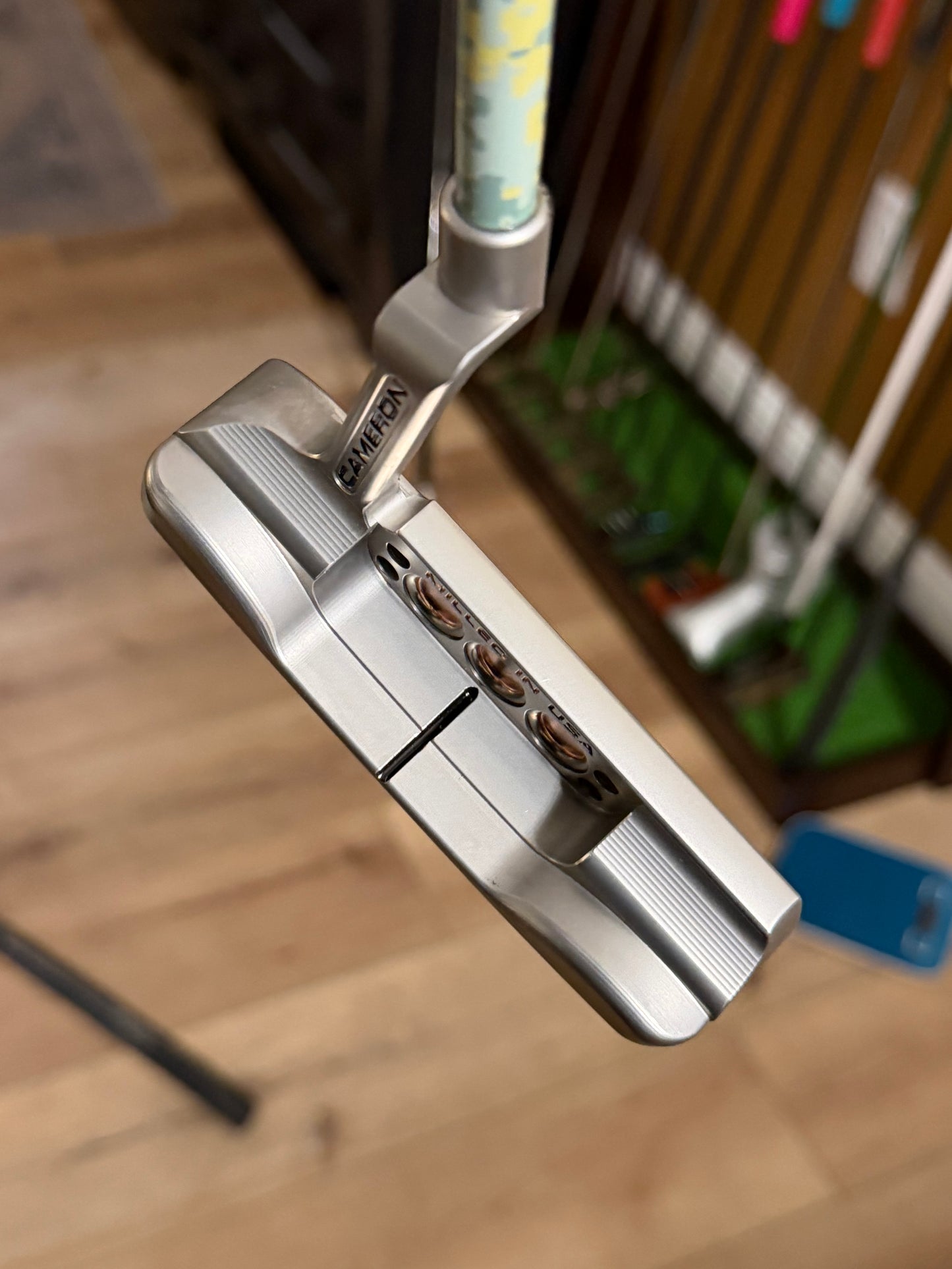 New studio style Newport - camo KBS - copper face insert / tour satin