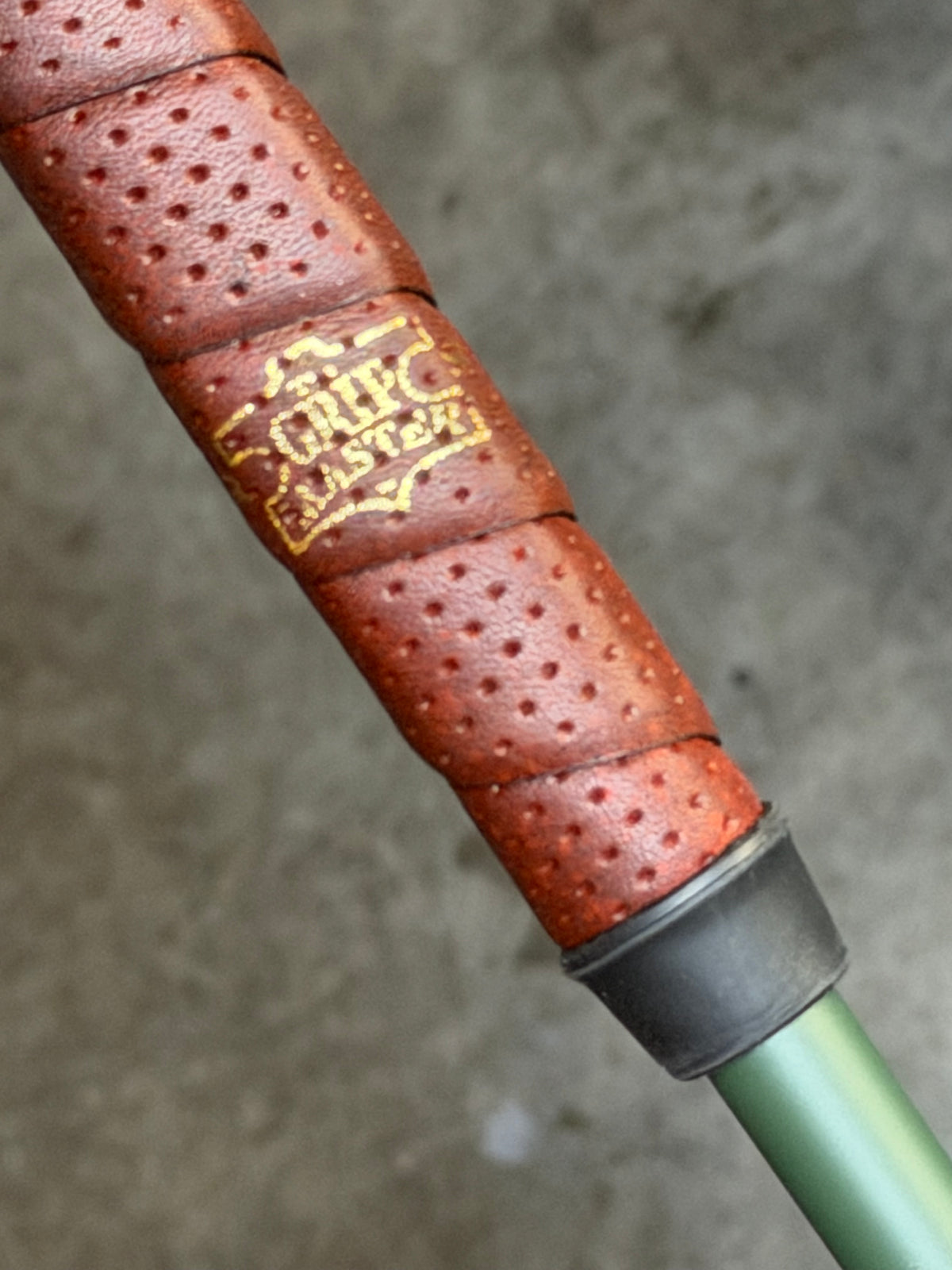 Gorgeous LEFTY Scotty Cameron GoLo 6.5 oil can Candy green + leather 34”