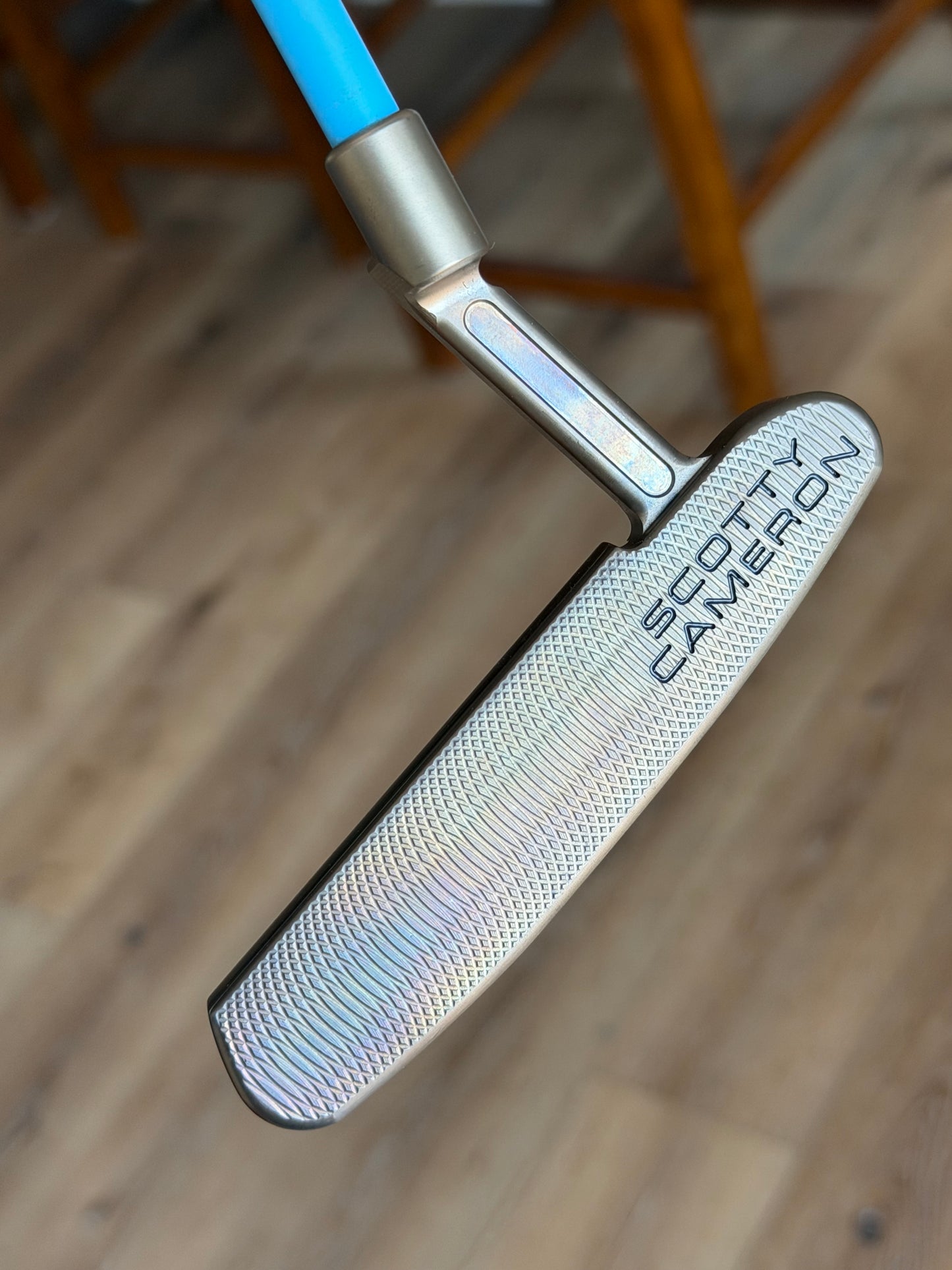 New Scotty Cameron Newport plus + oil can + UNC blue KBS GPS + leather 34”