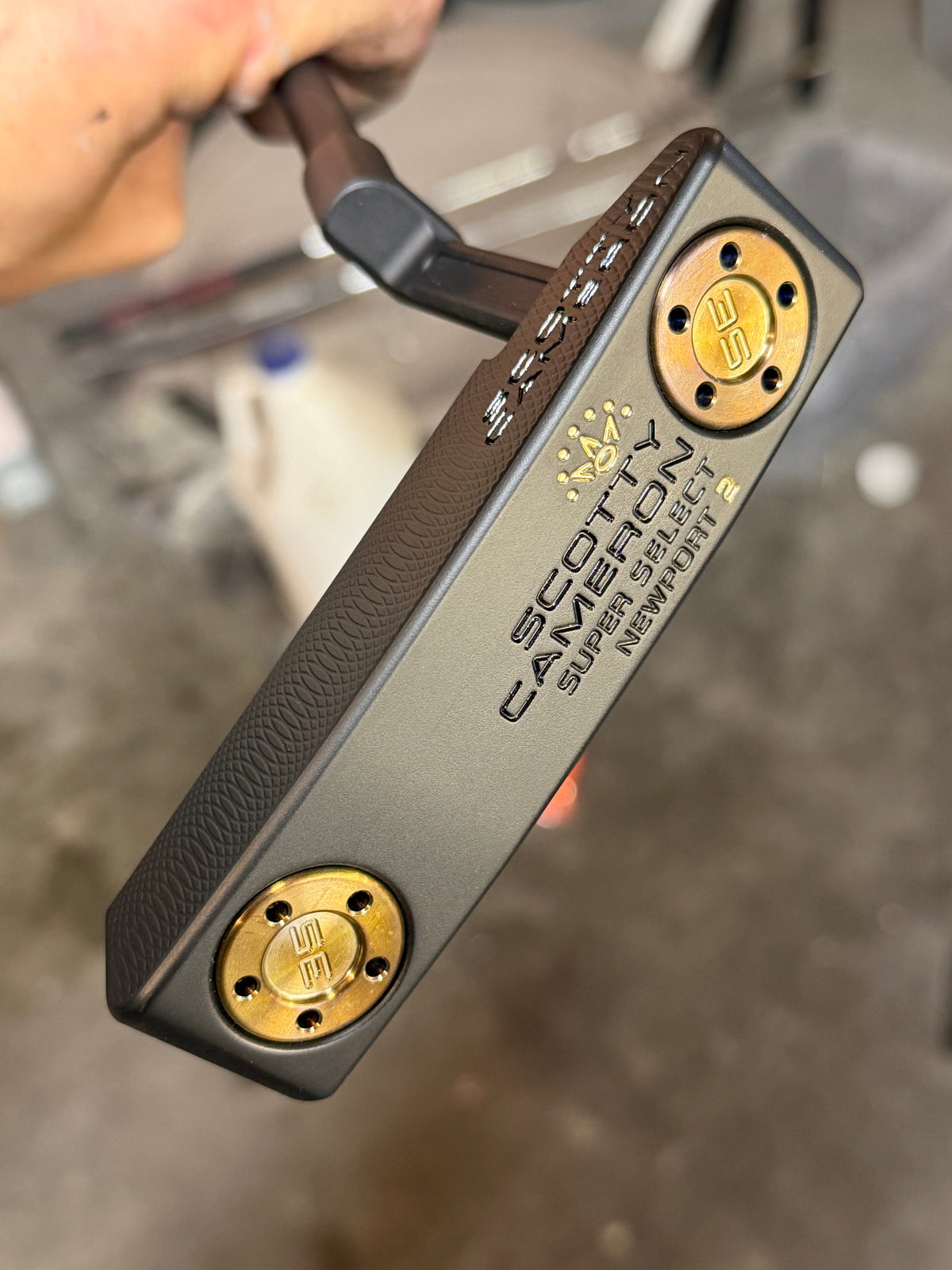 New Scotty Cameron Newport 2 1/50 KBS - black and torch 34”