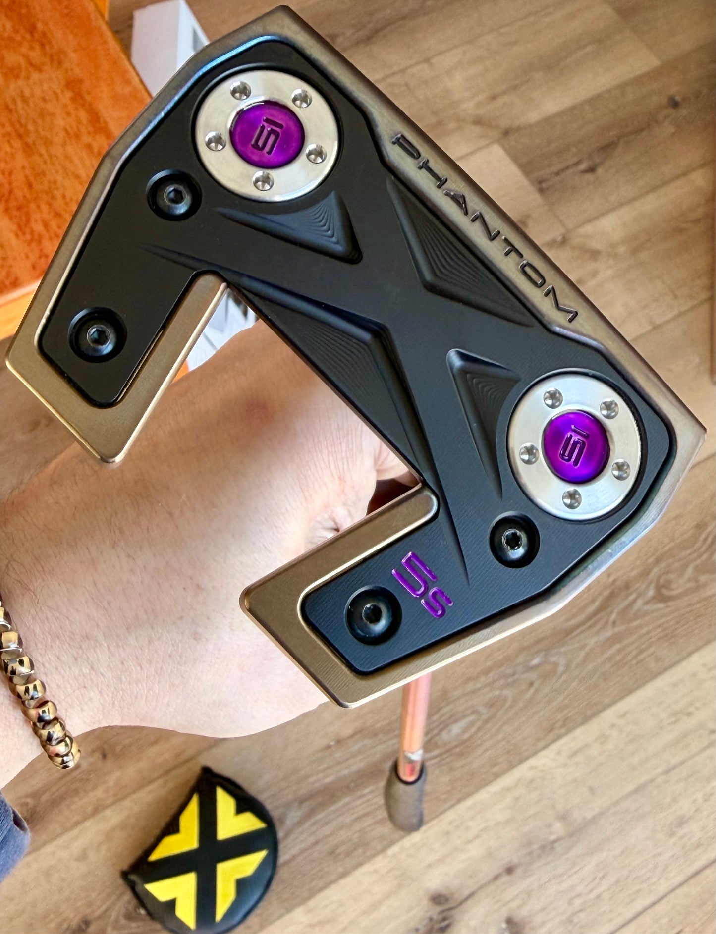 Phantom X5S torch / candy purple with proprietary brushed rainbow KBS 34.5”