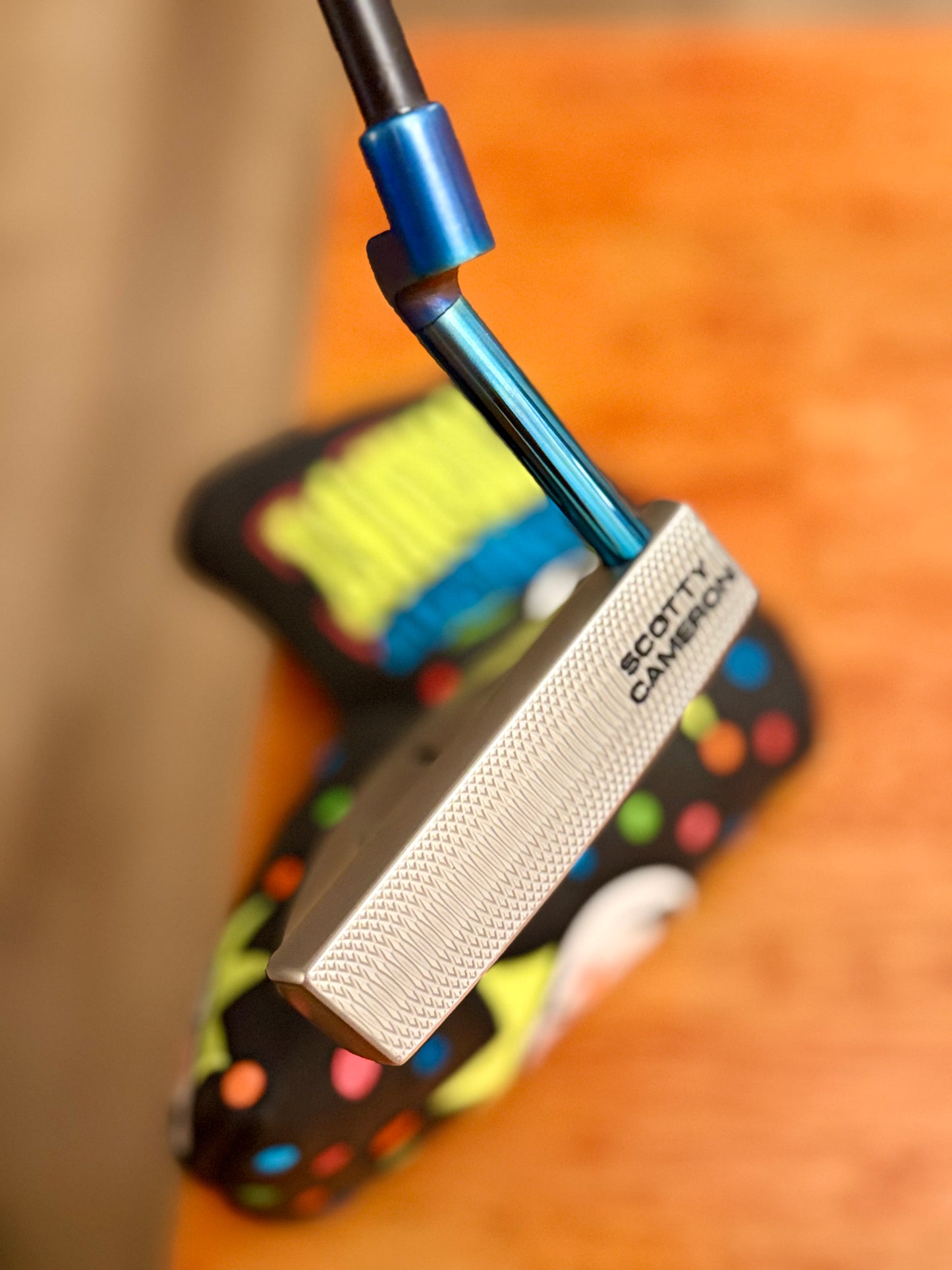 Blue PVD “knuckle-neck” GoLo n5 Limited Release - 34”