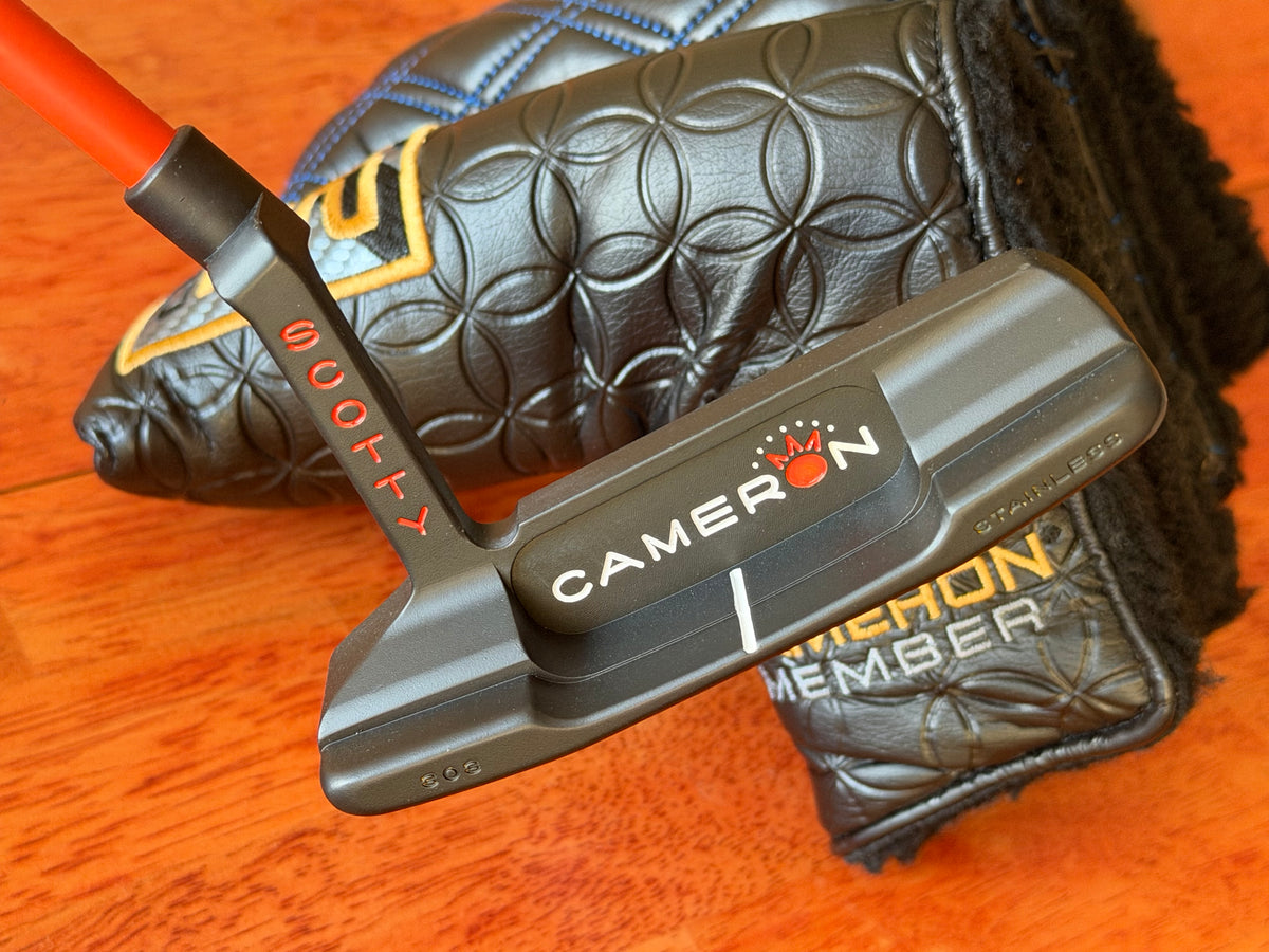 Japan Only Scotty Cameron Newport 2 34/340g studio stainless custom orange 34.5”