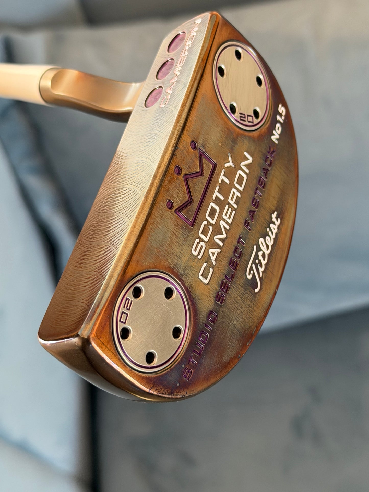 Scotty Cameron 1st edition Fastback 1.5 Oil Can!