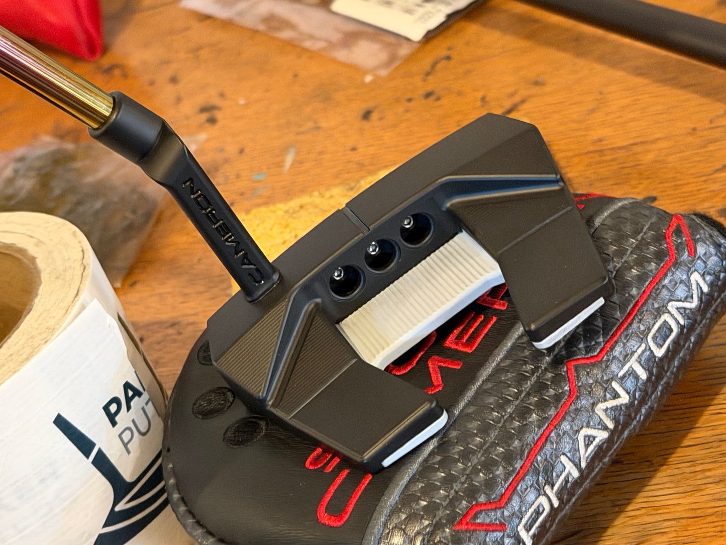 Scotty Cameron 2026 Phantom 5.2 candy purple + rainbow KBS + leather 34”