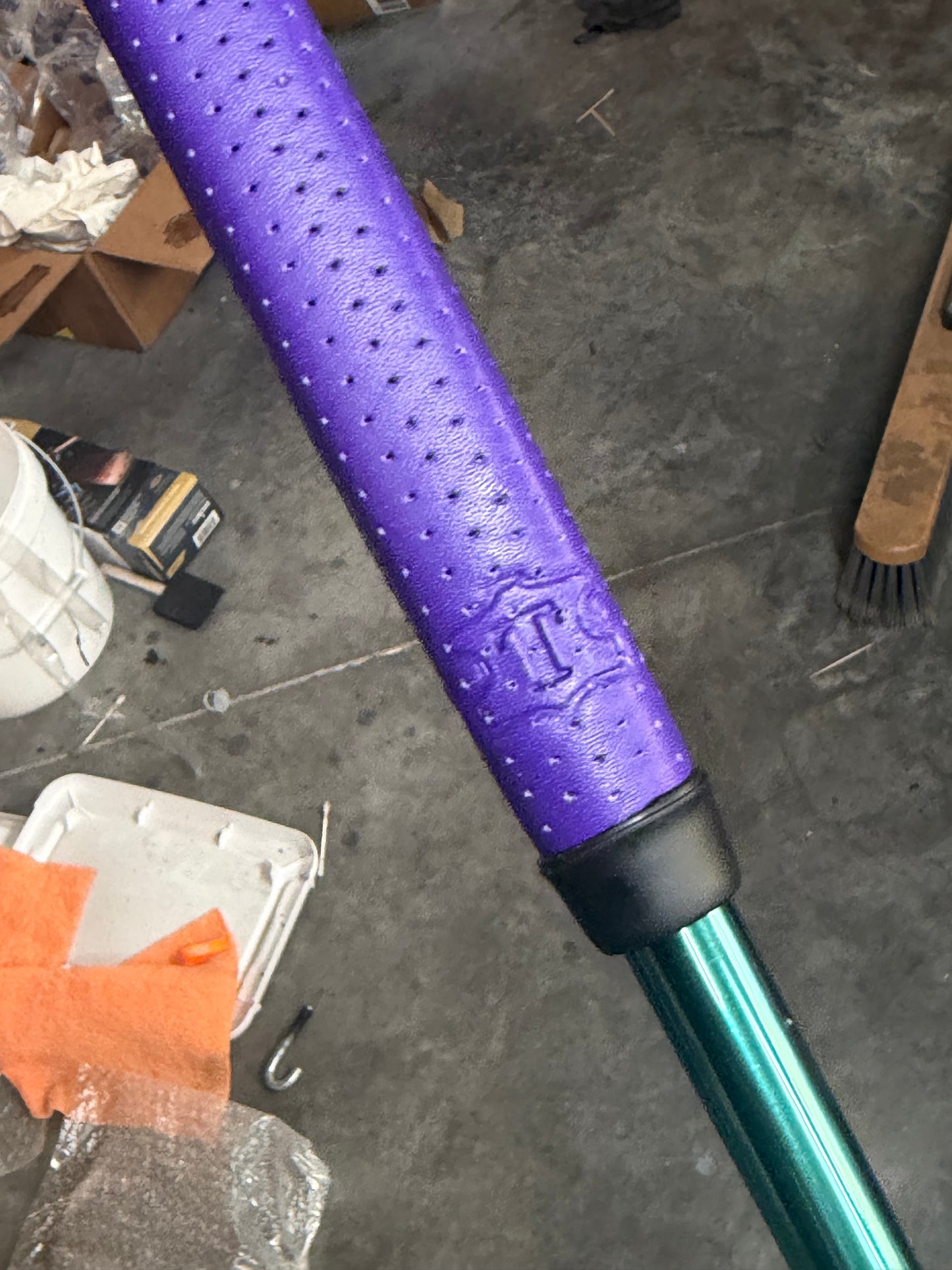 Scotty Cameron 2026 Phantom 5.2 candy purple + rainbow KBS + leather 34”