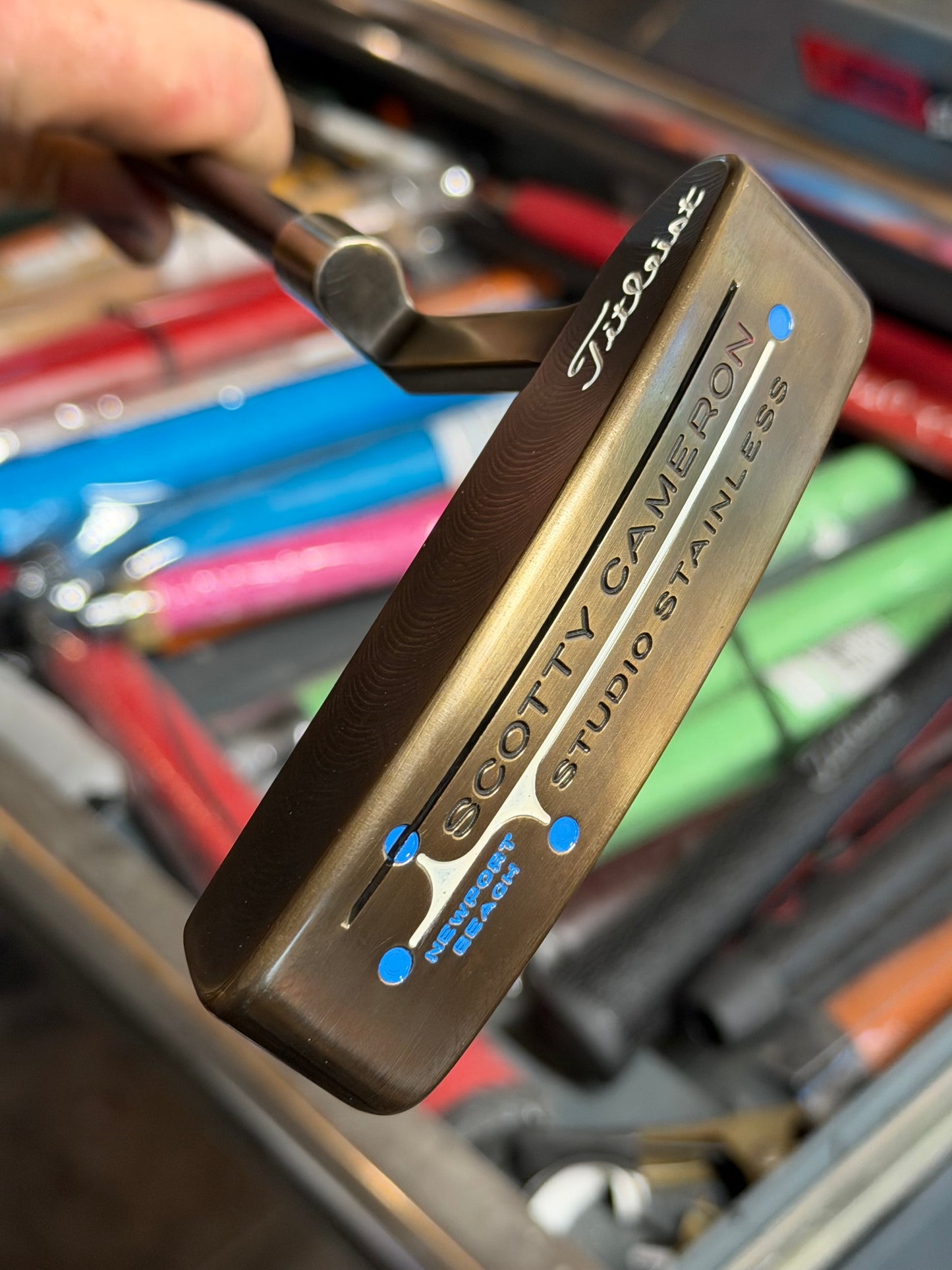 Mint Newport Beach oil can + KBS 2026 member HC 35”