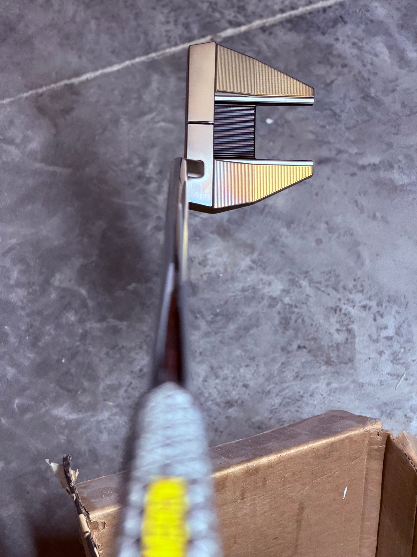 Candy blue!  Torched phantom x 7.5 (new) - stock shaft/grip at 34”.